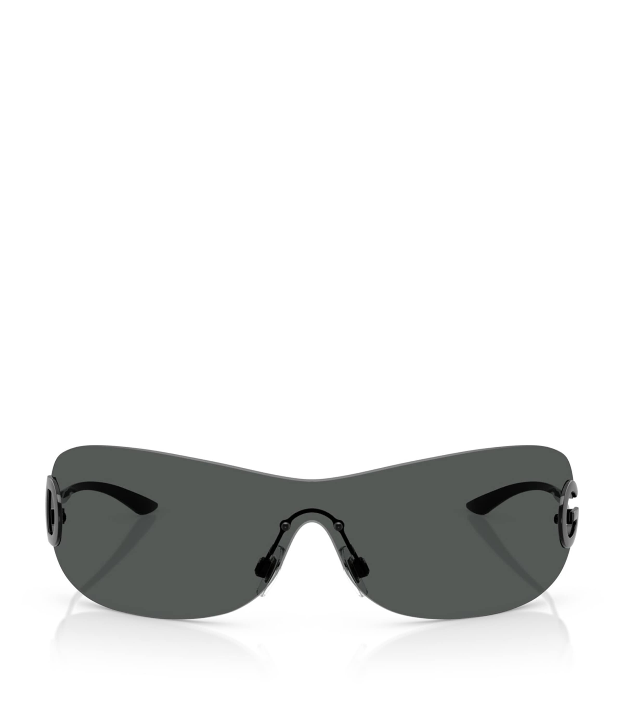 Dolce & Gabbana Metal Shield Sunglasses | Holiday Shop | Womens | Sunglasses | Women Accessories | Designers | Dolce & Gabbana