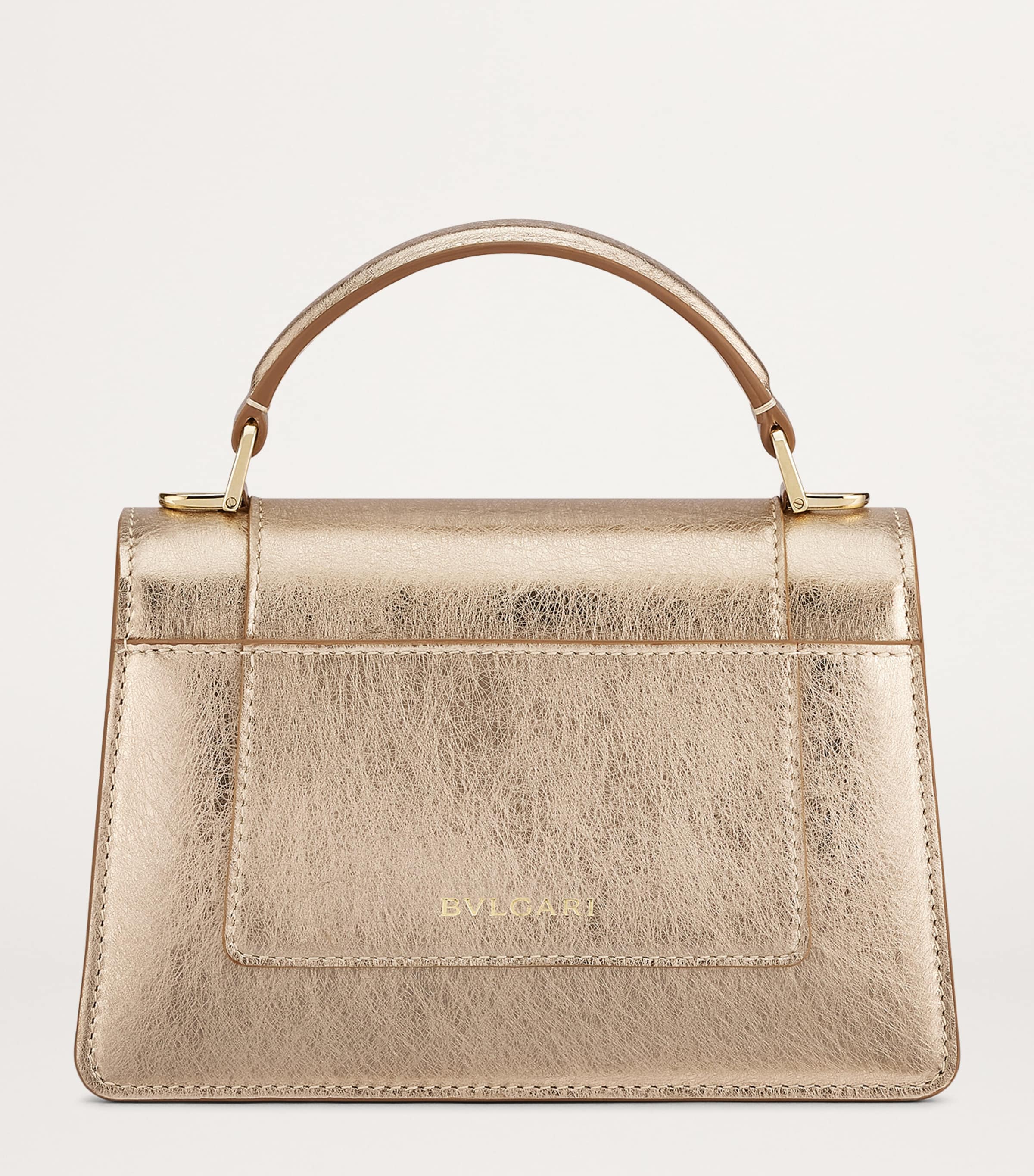 Bvlgari Gold Serpenti Forever Top-Handle Bag Harrods UK
