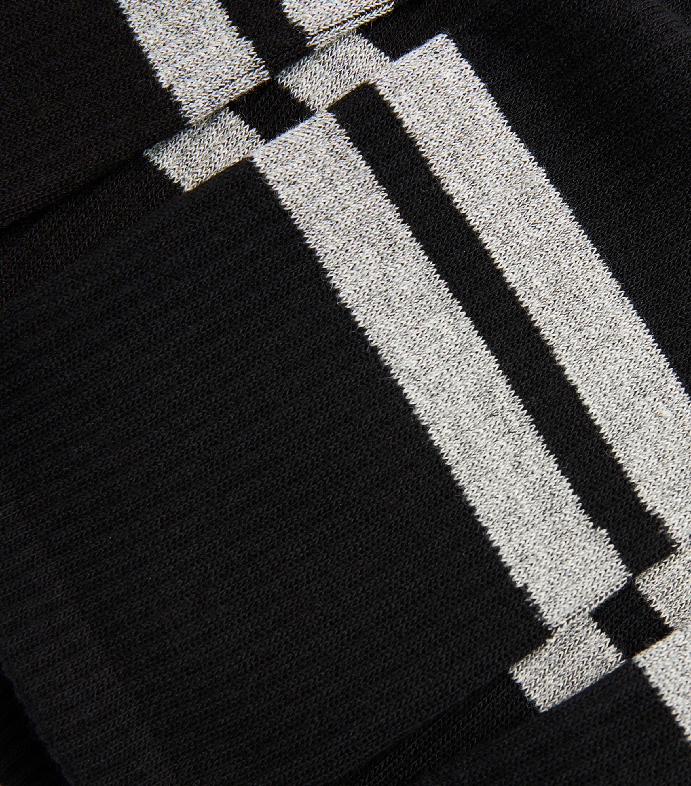 Striped Socks (Pack of 3) 03 BLACK Image 2