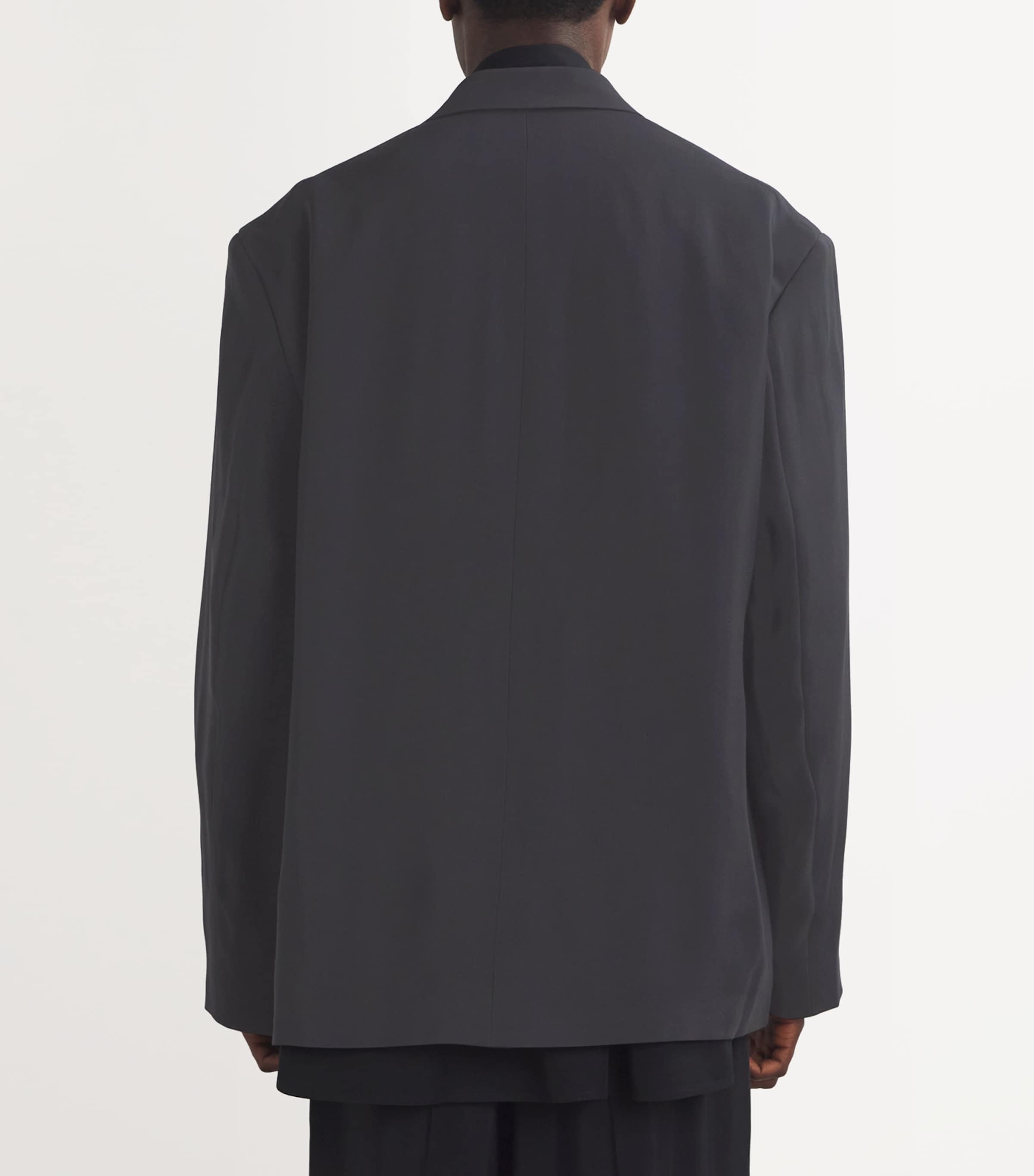 Oversized Daburu Blazer DARKEST NAVY Image 4