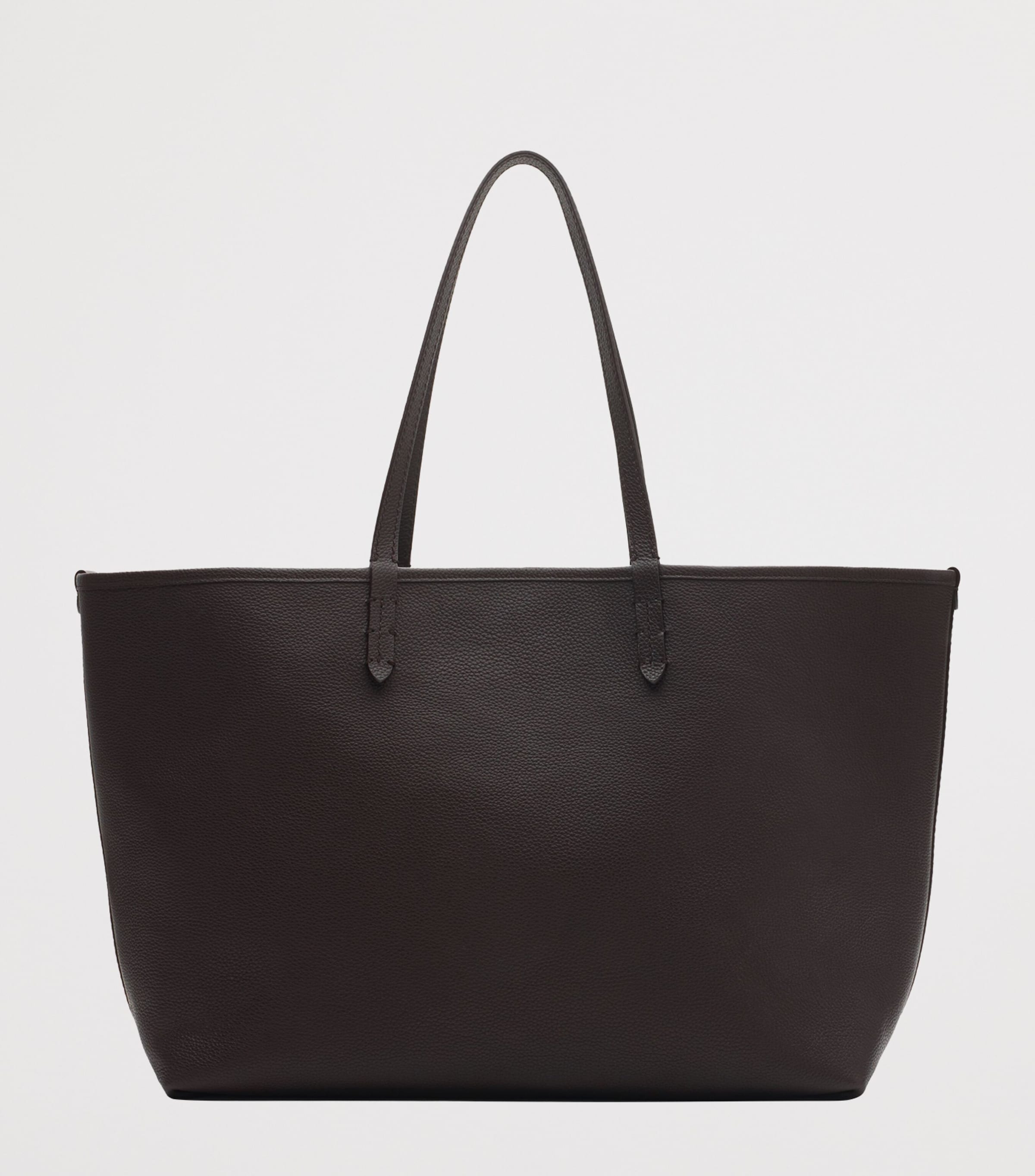 Medium Leather Reversible Bloomsbury Tote​ PEATSAND Image 2