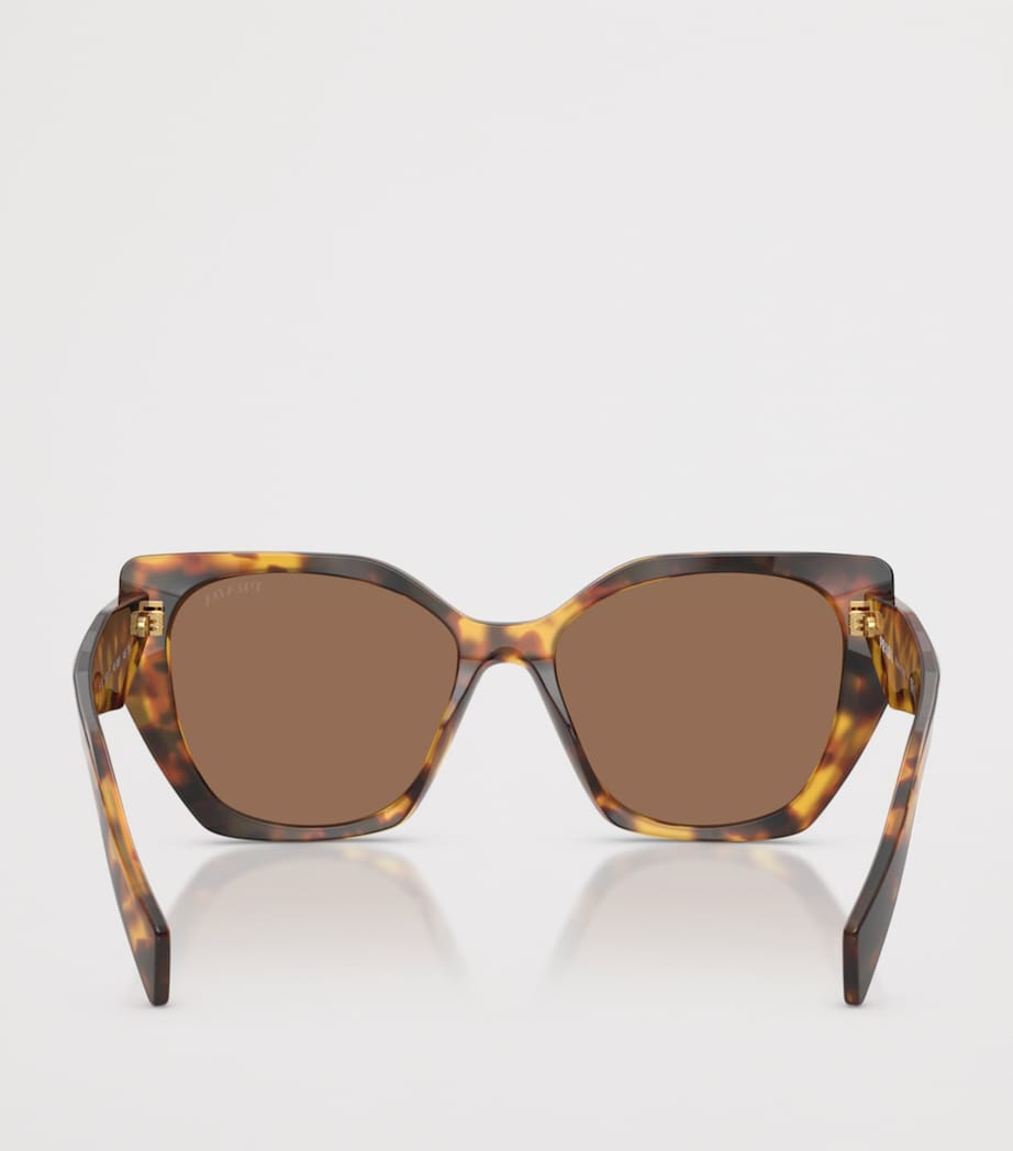 Prada Tortoiseshell Pillow Sunglasses Brown Image 4