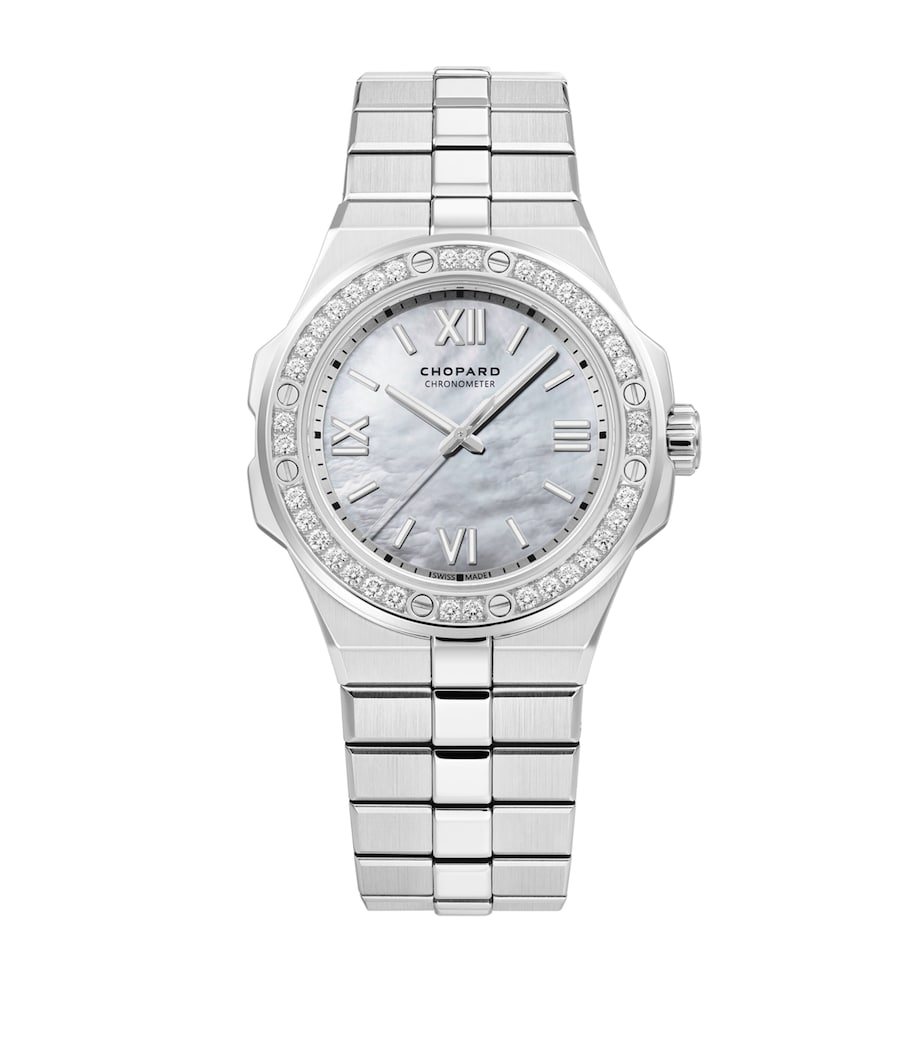 Stainless Steel and Diamond Alpine Eagle Watch 36mm STAINLESS STEEL Image 1