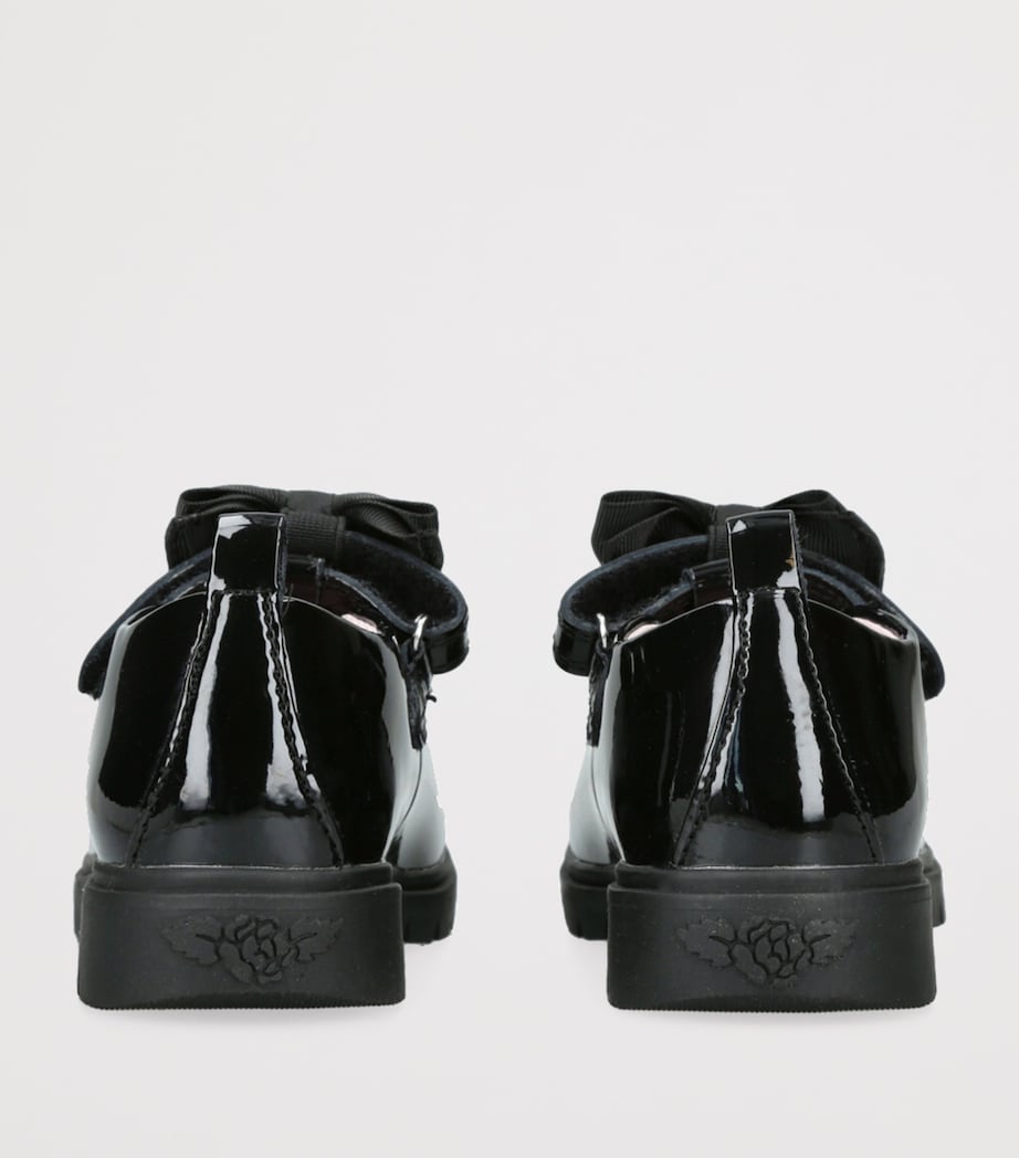 Patent Kaya T-Bar School Shoes BLACK Image 2