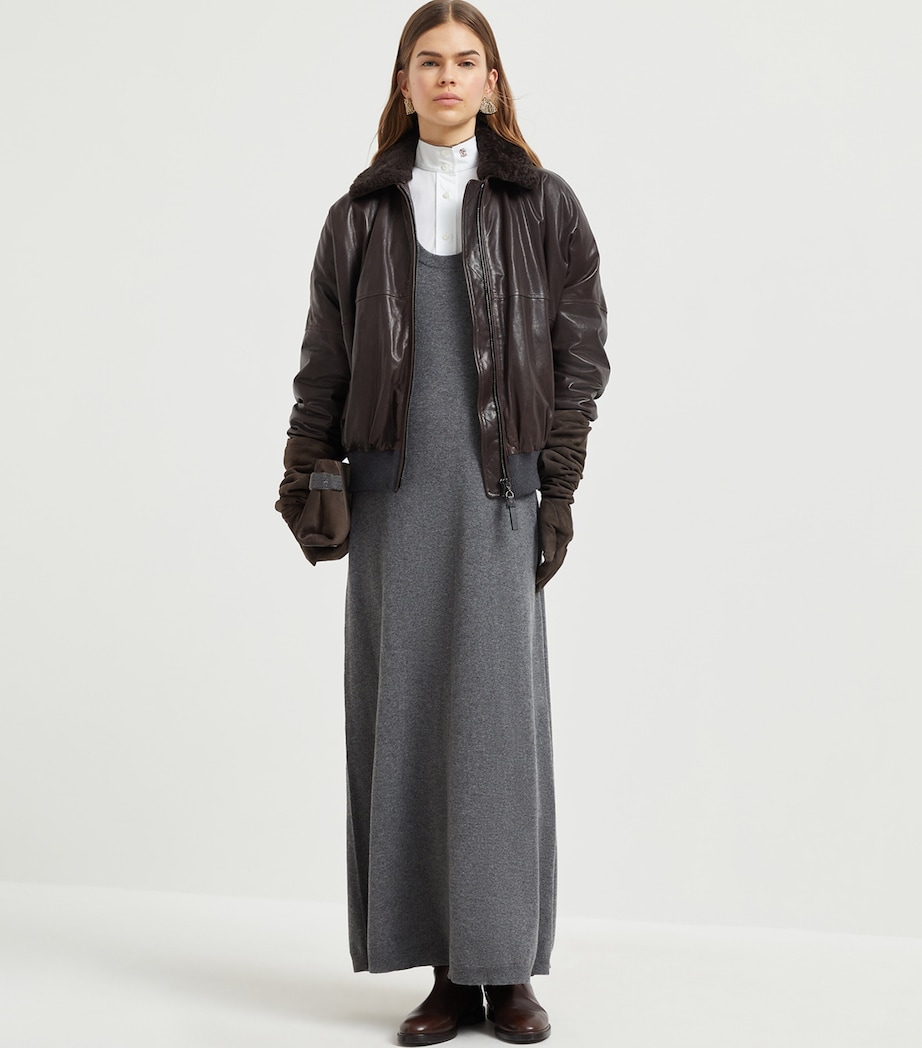 Cashmere Maxi Dress C079 Image 6