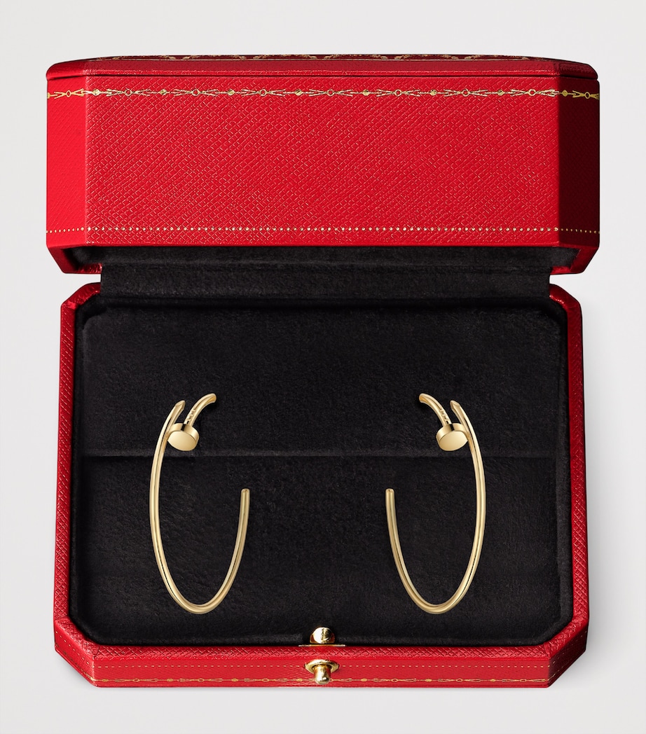 Cartier Yellow Gold Juste un Clou Hoop Earrings Yellow Gold Image 4