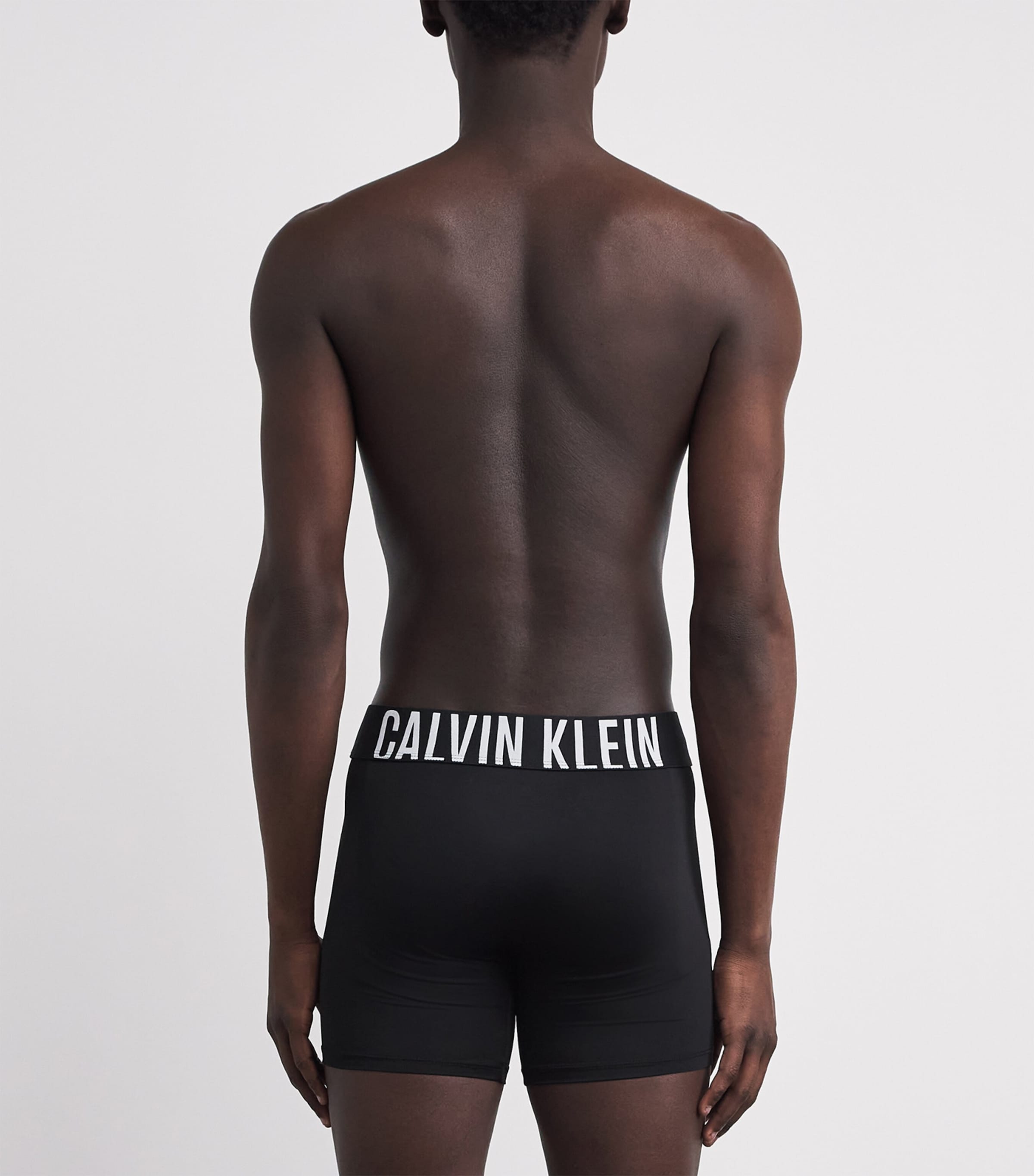 Calvin Klein Mens Intense Power Boxer Briefs (Pack of 3) Black/mist/mist Image 3