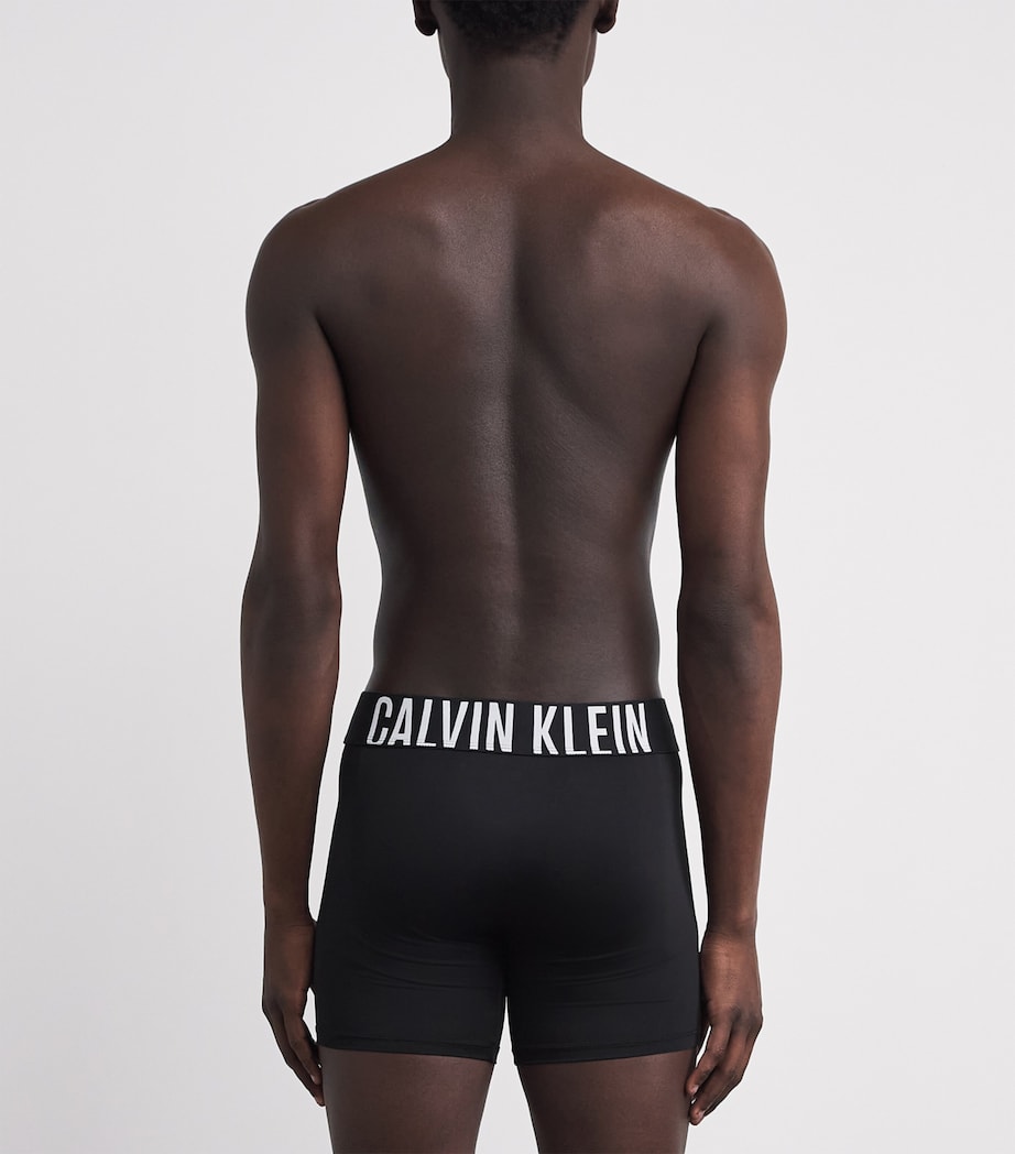 Calvin Klein Mens Intense Power Boxer Briefs (Pack of 3) Black/mist/mist Image 3