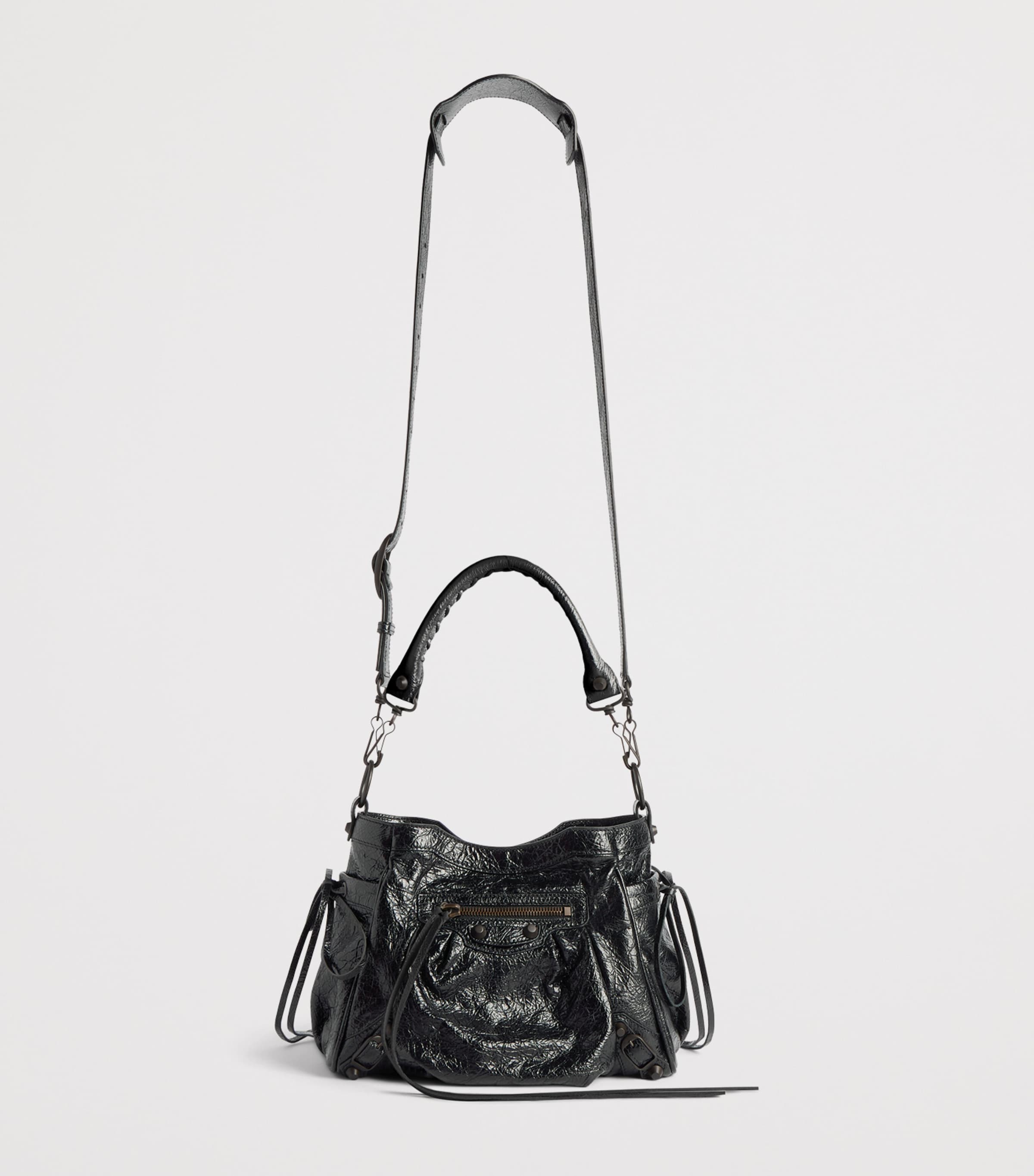 Balenciaga Womens Lambskin Le City Shoulder Bag Image 2