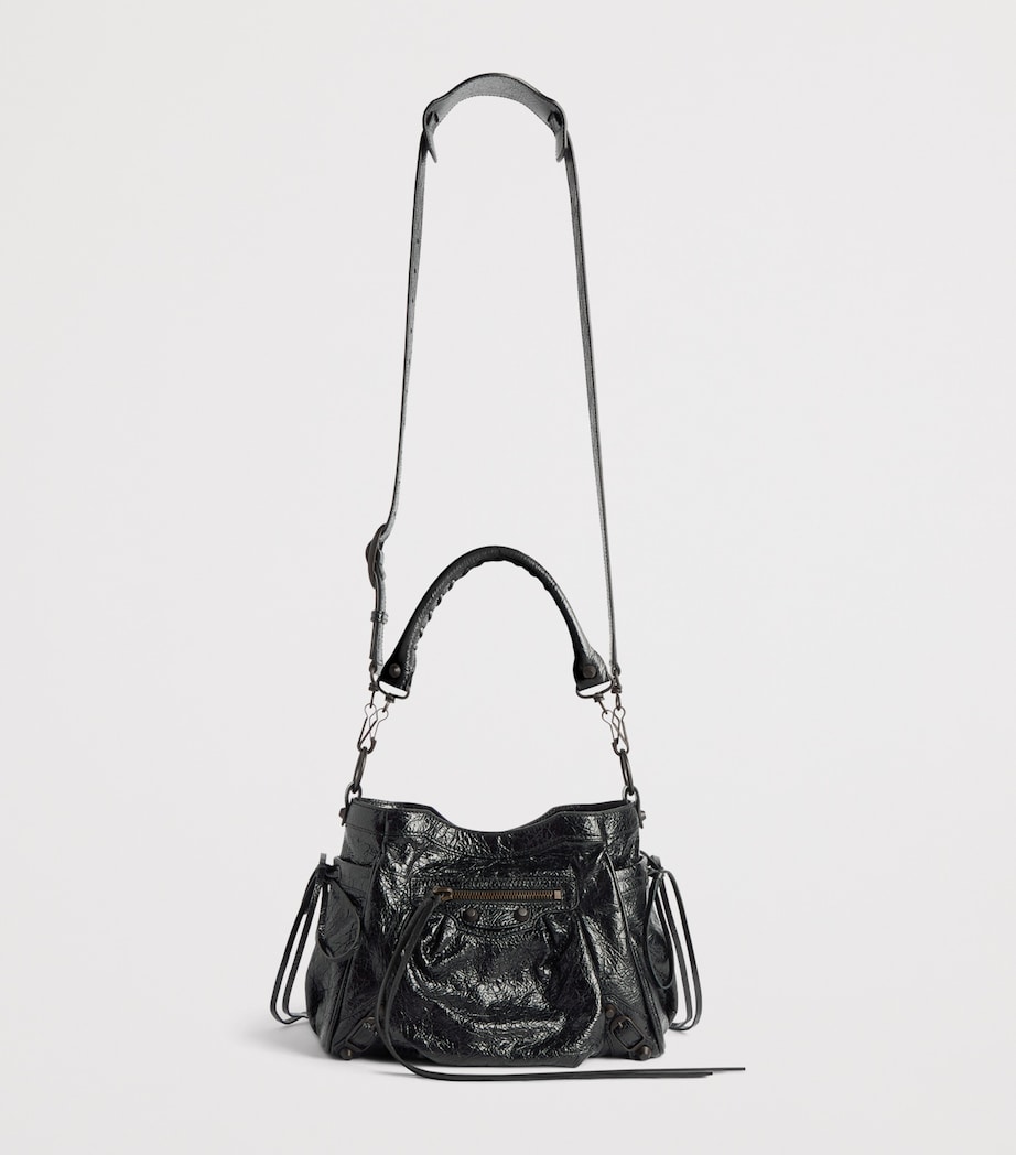 Balenciaga Womens Lambskin Le City Shoulder Bag Image 2