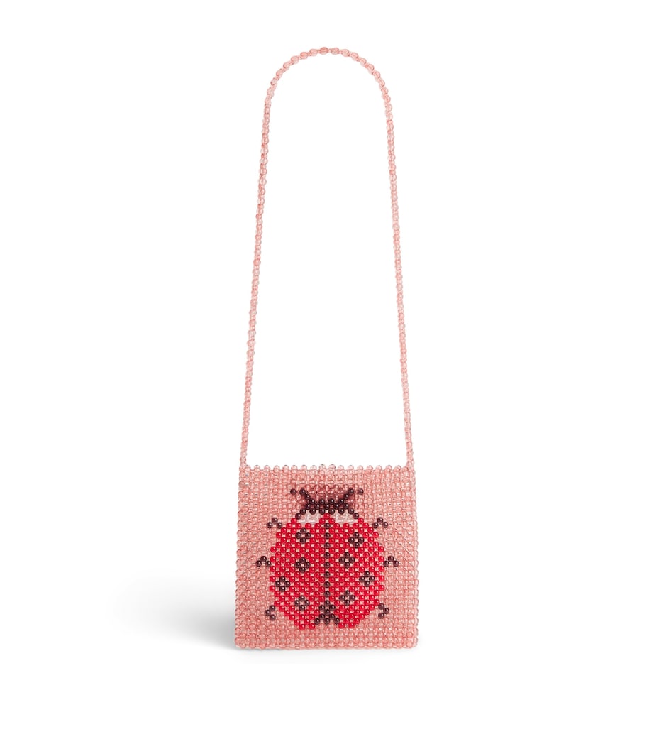KONGES SLOJD Beaded Ladybug Shoulder Bag Image 1