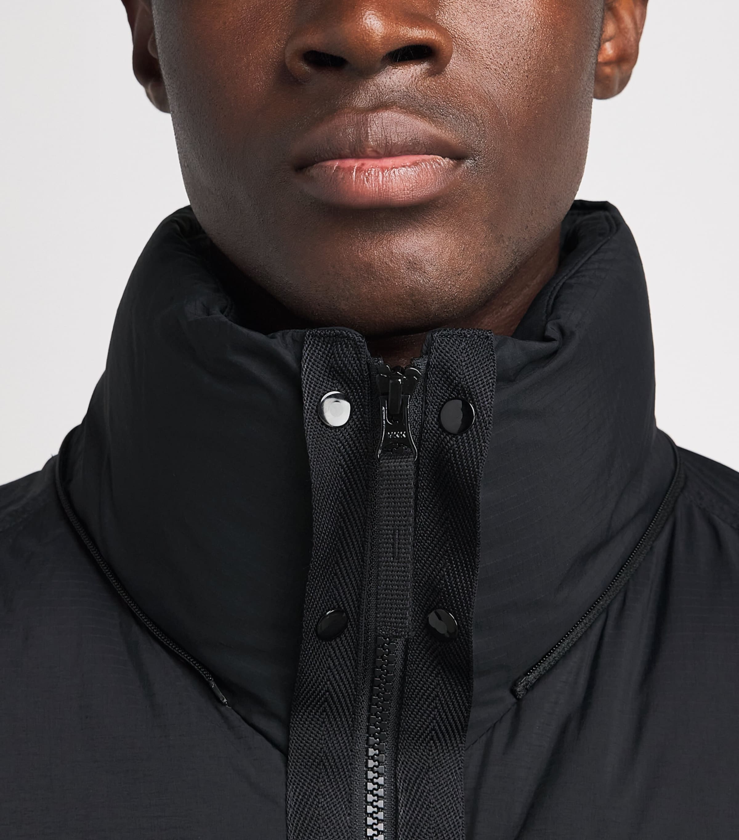 Stone Island Mens Ripstop Down-Padded Coat Image 6