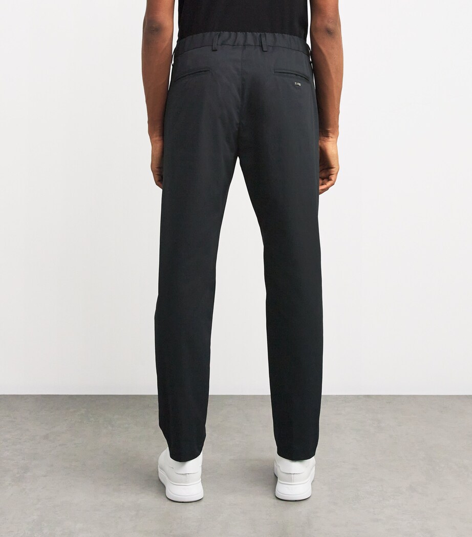 Technical Slim Chinos 9300NERO Image 4