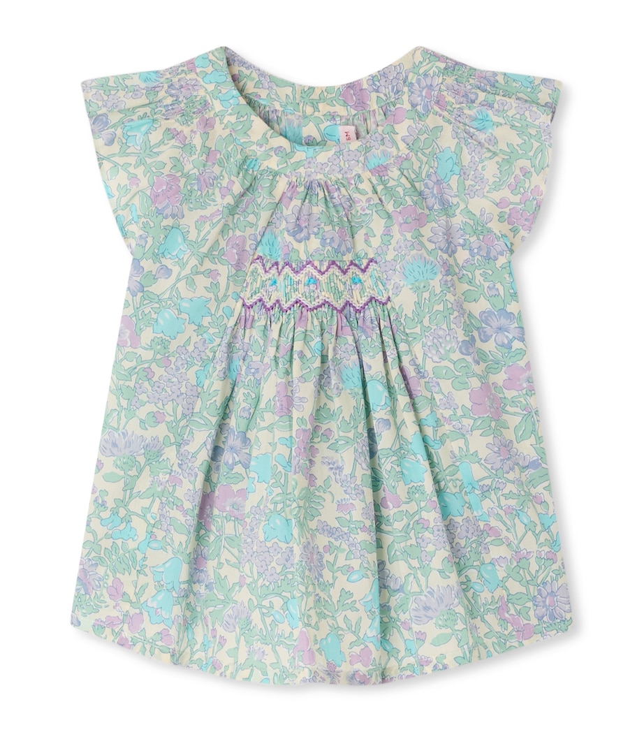 Cotton Laurie Blouse (6-18 Months) PARME CLAIR Image 1