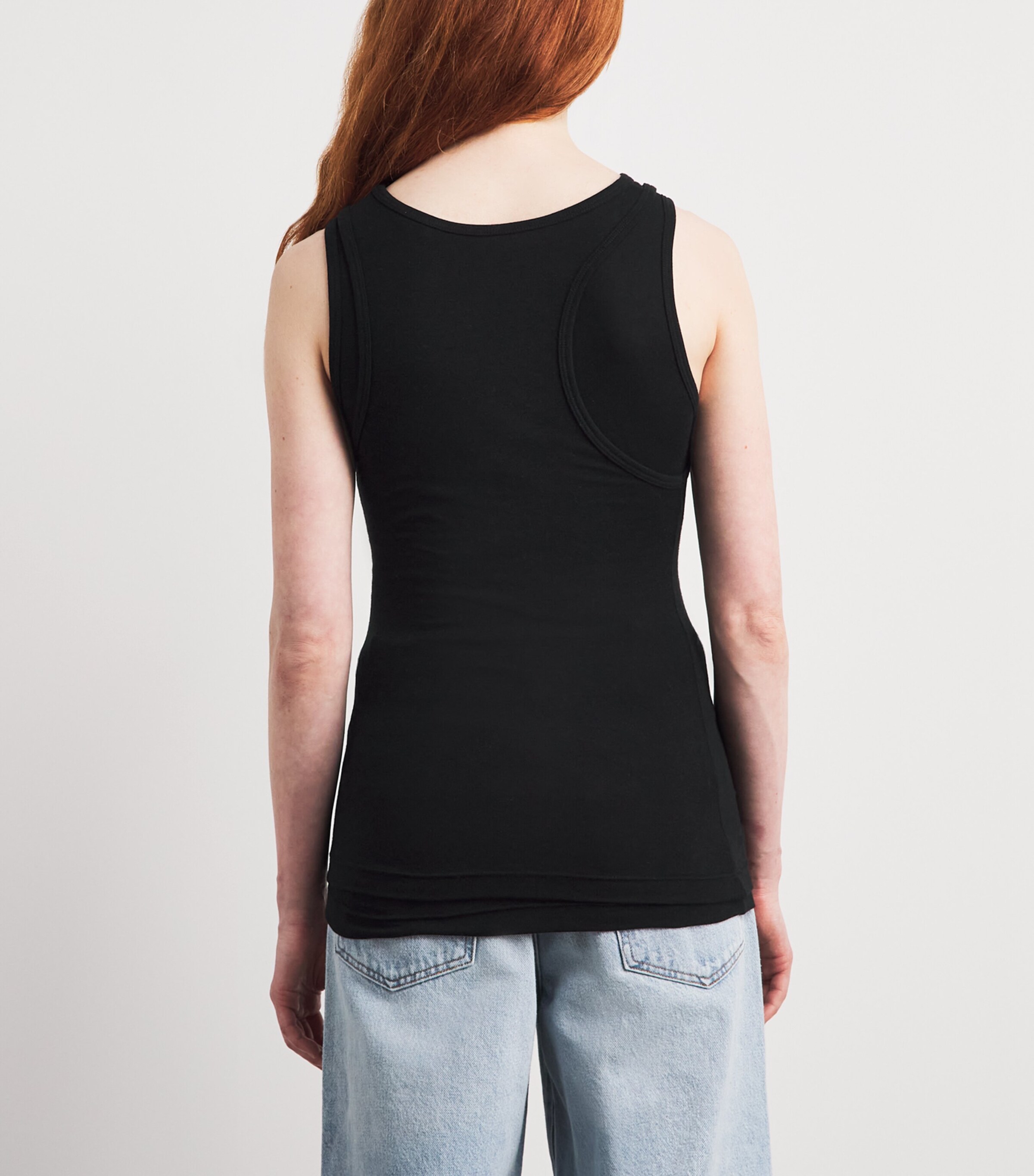 AGOLDE Womens Finch Tank Top Black Image 5