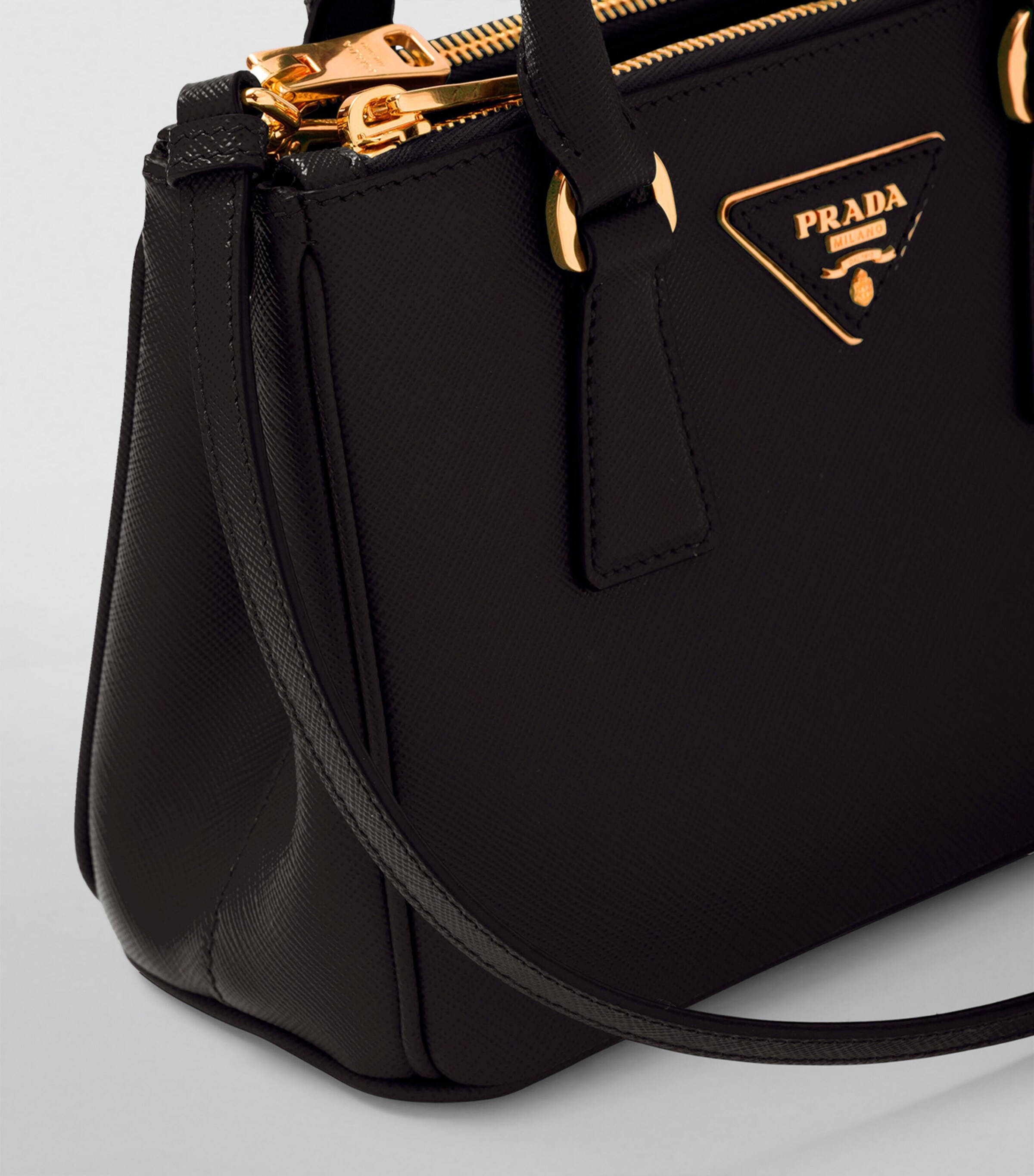 Mini Leather Galleria Top-Handle Bag F0002 Image 8