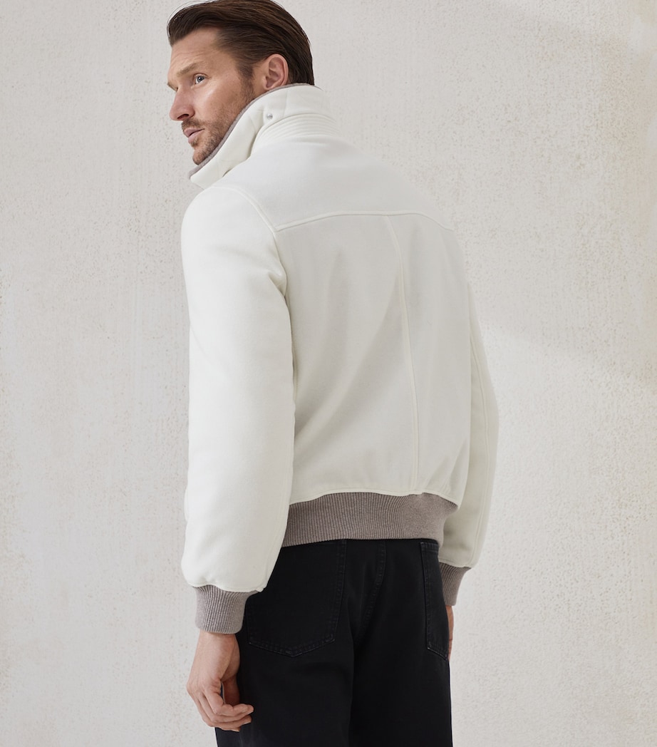 Cashmere Aviator Jacket C353 Image 6