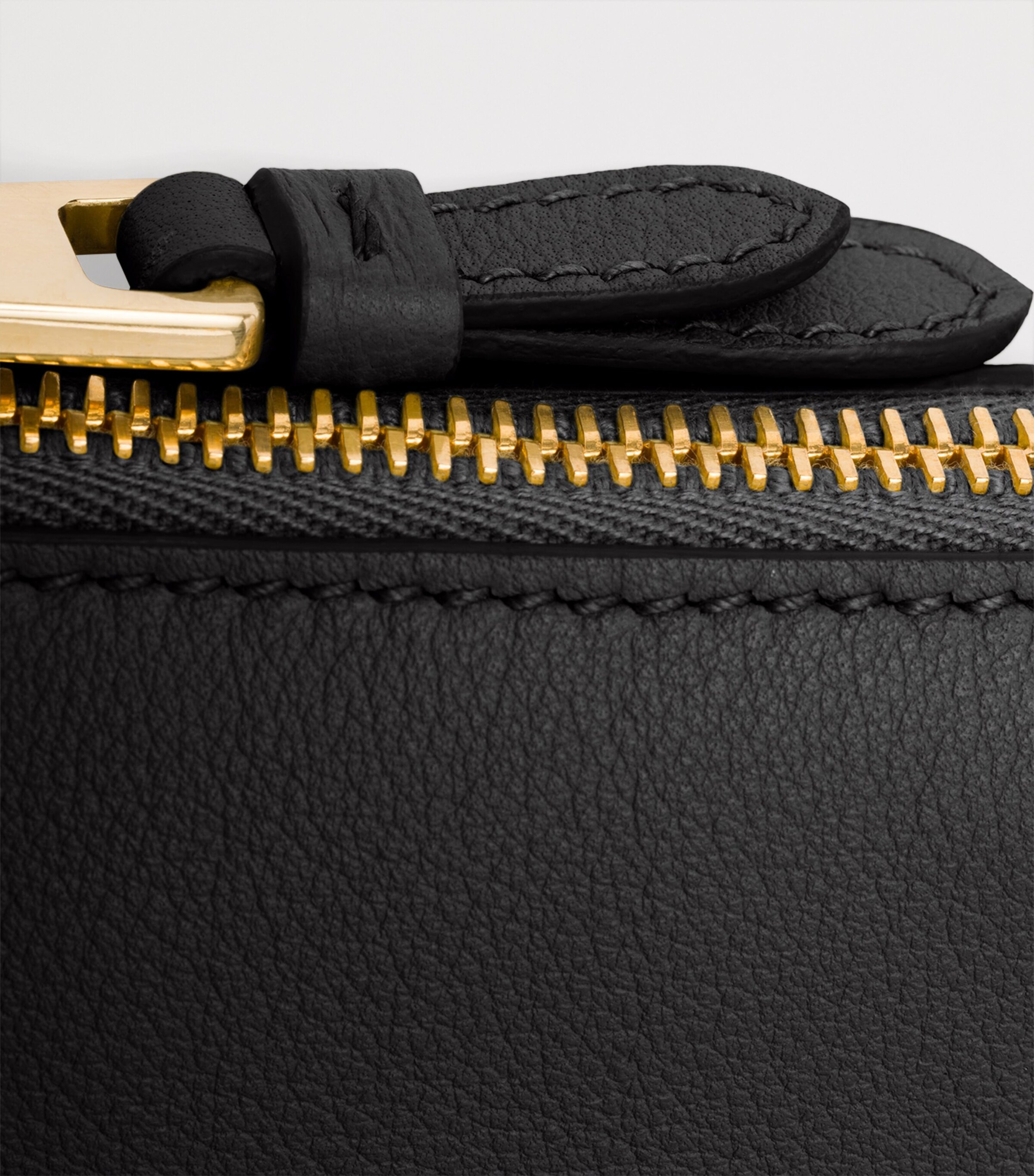 Leather Triangle Pouch F0002 Image 5