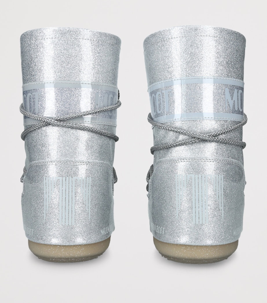 Icon Glitter Moon Boots SILVER Image 2