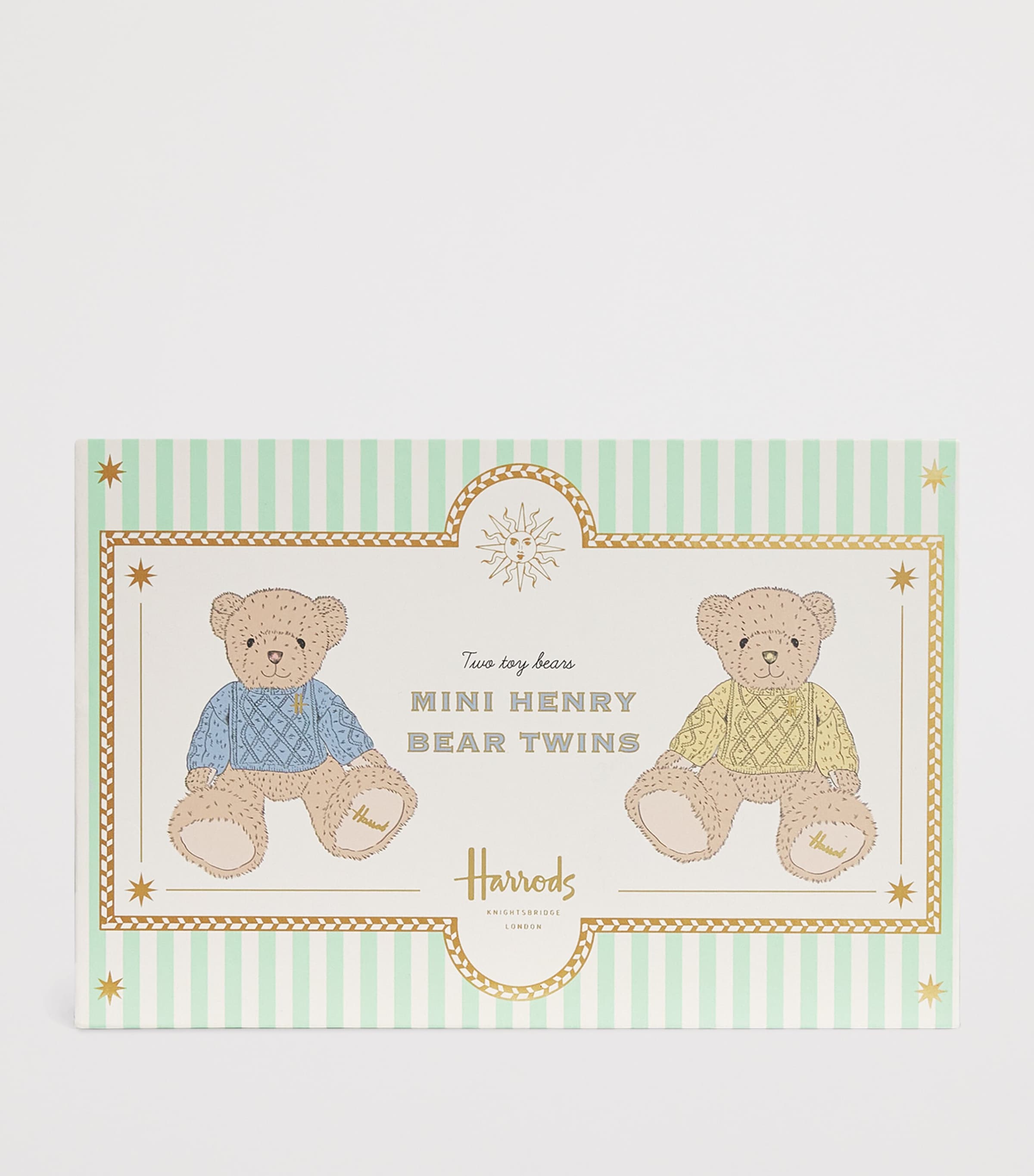 Harrods Mini Henry Bear Twins Image 2
