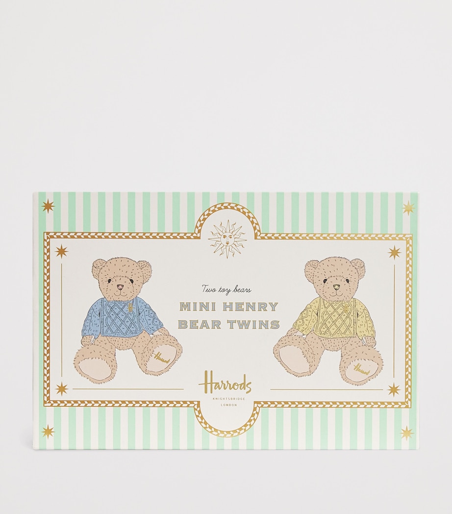 Harrods Mini Henry Bear Twins Image 2