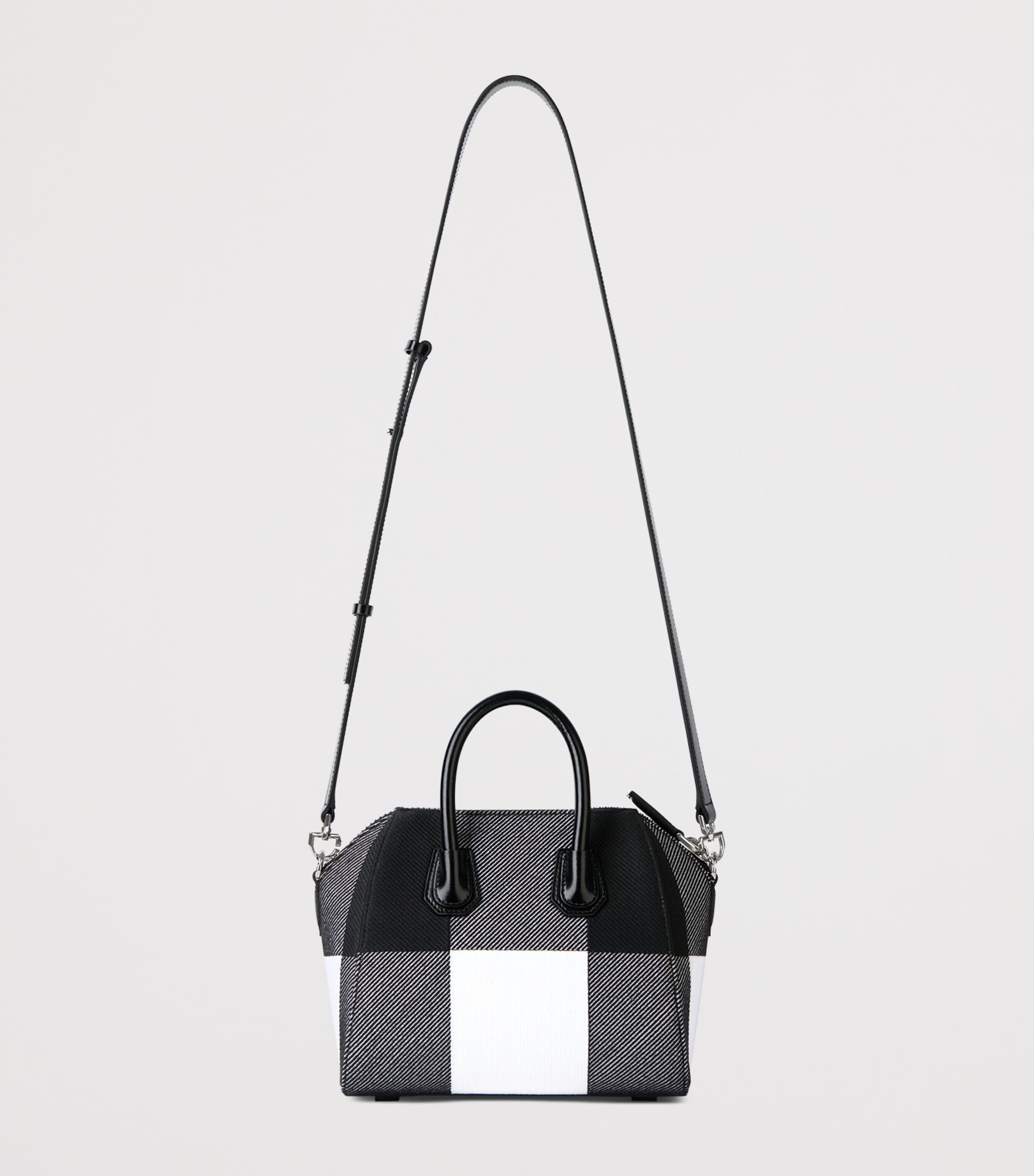Givenchy Mini Check Antigona Top-Handle Bag Image 5