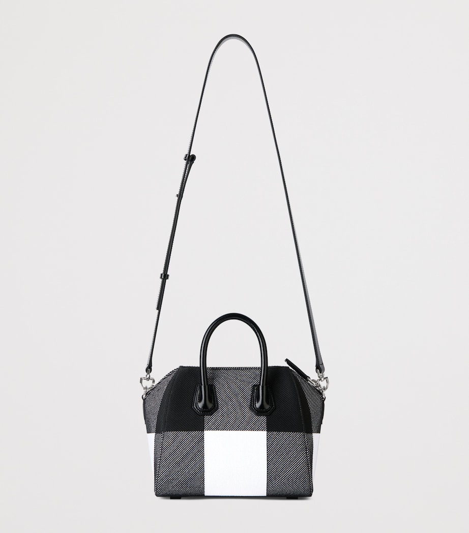 Givenchy Mini Check Antigona Top-Handle Bag Image 5