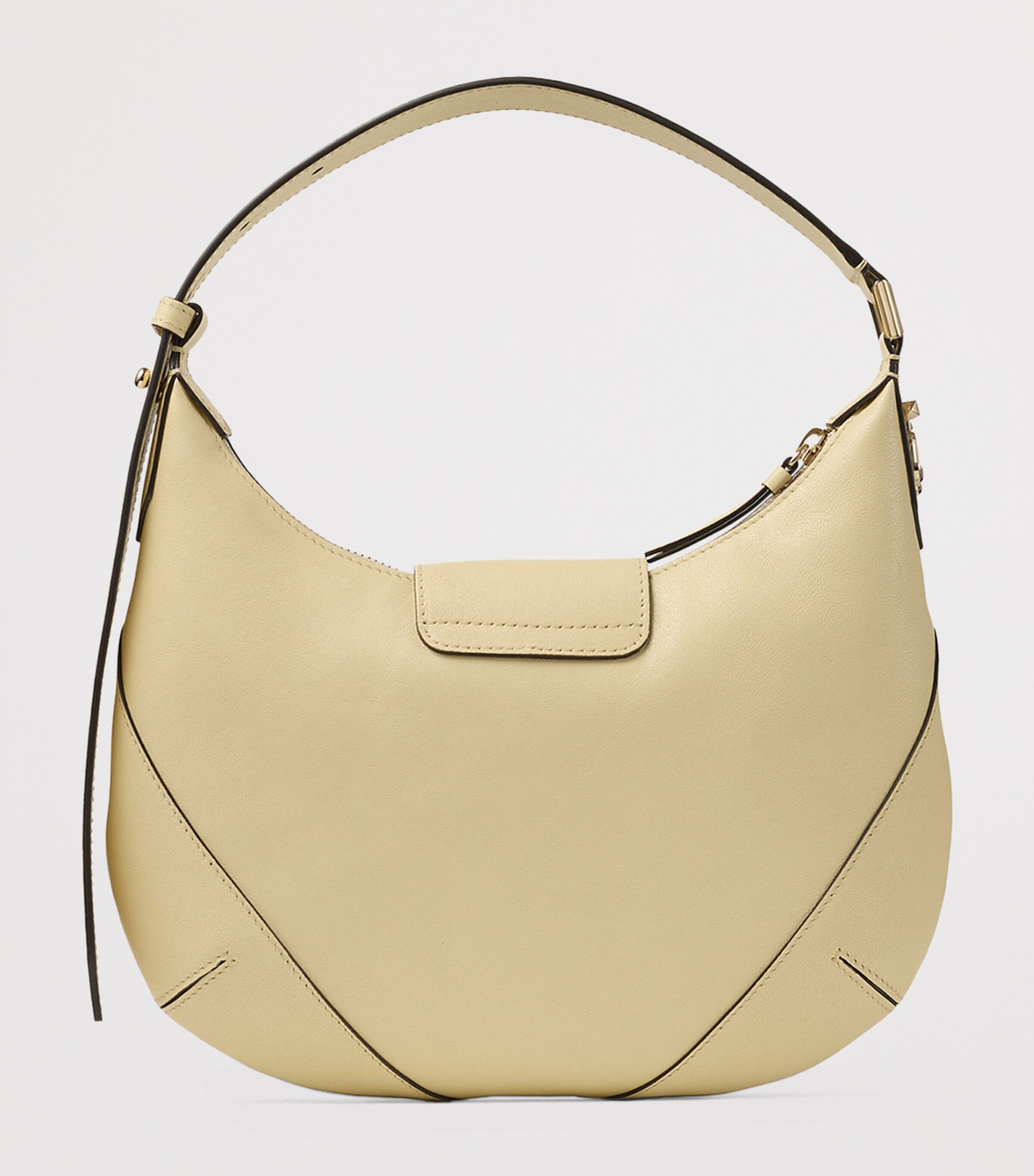 Small Bar Leather Shoulder Bag BUTTERMILK/SHINY GOL Image 4