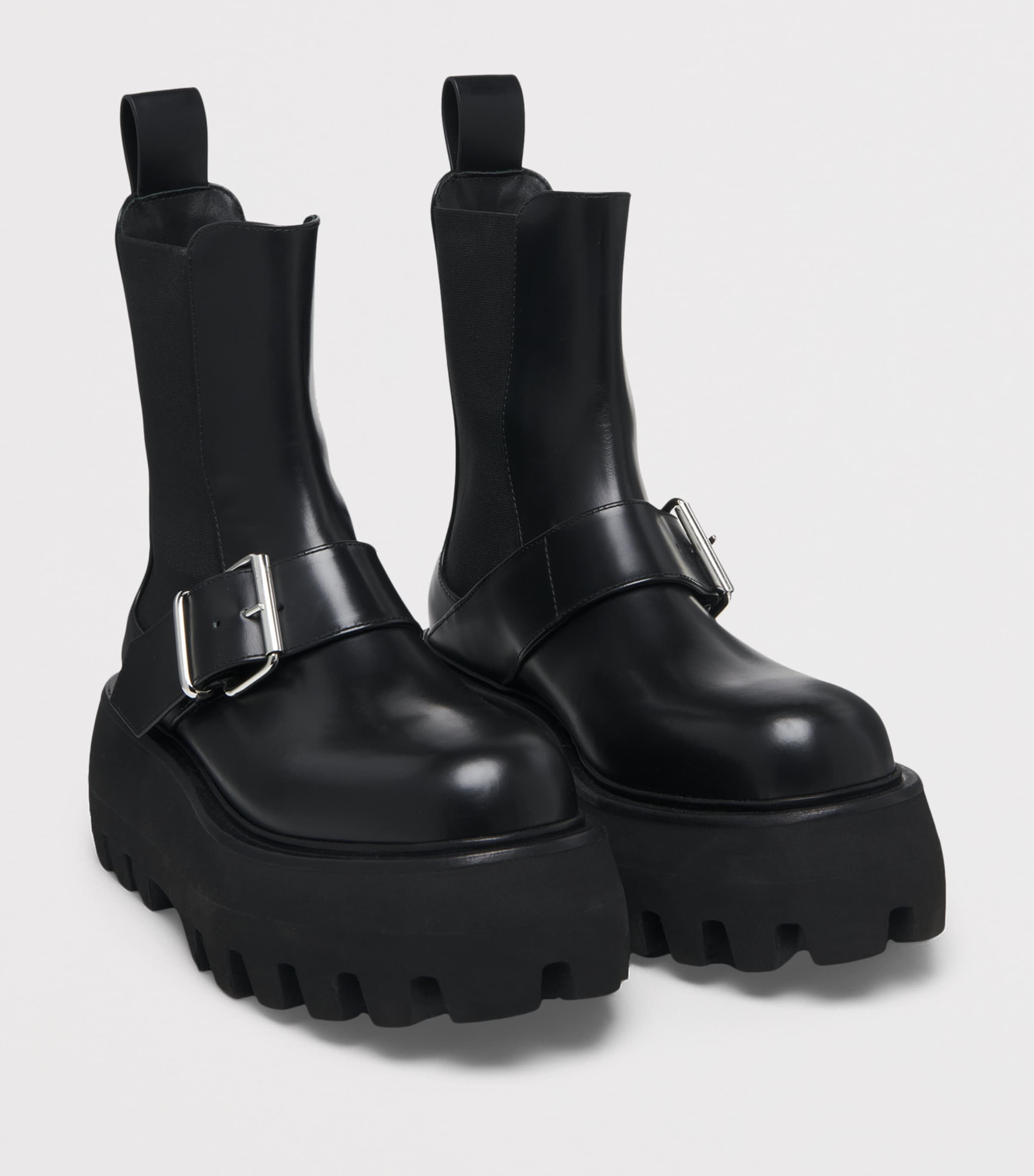 Leather Sofia Ankle Boots 1000 Image 3