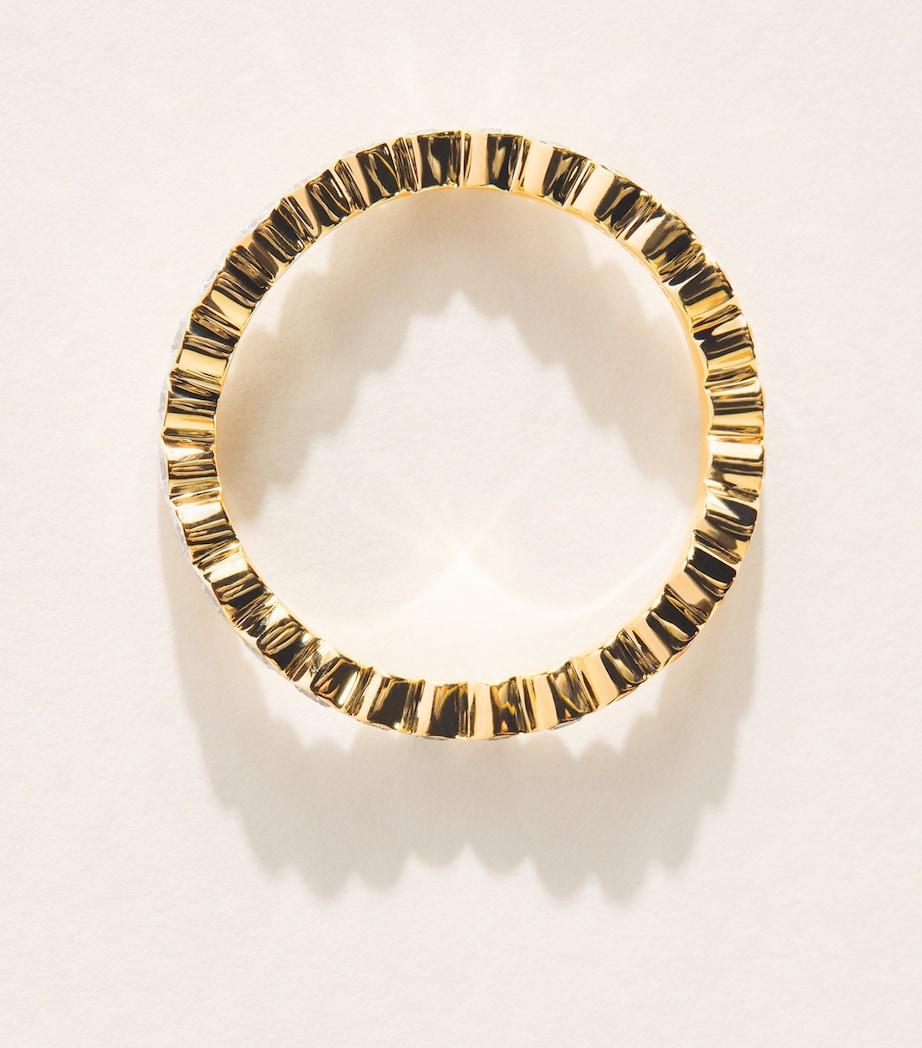 Sophie Bille Brahe Yellow Gold and Diamond Dentelle de Diamant Ring Yellow Gold Image 3
