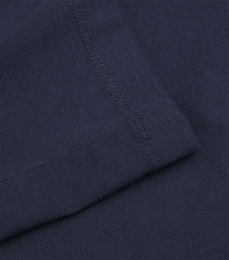 Crew-Neck T-Shirt DEEP ANCHOR NAVY Image 5