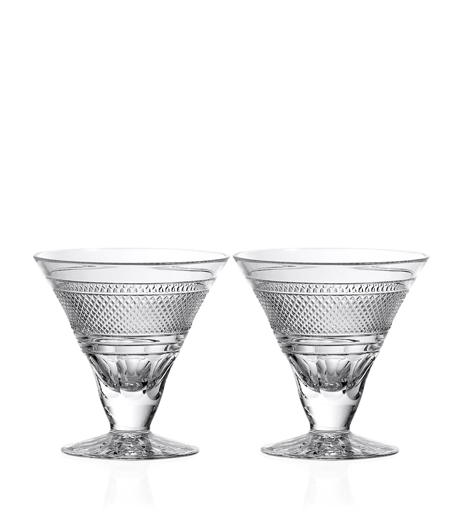 Set of 2 Mastercraft Heritage Rossmore Dessert Bowls CLEAR Image 5