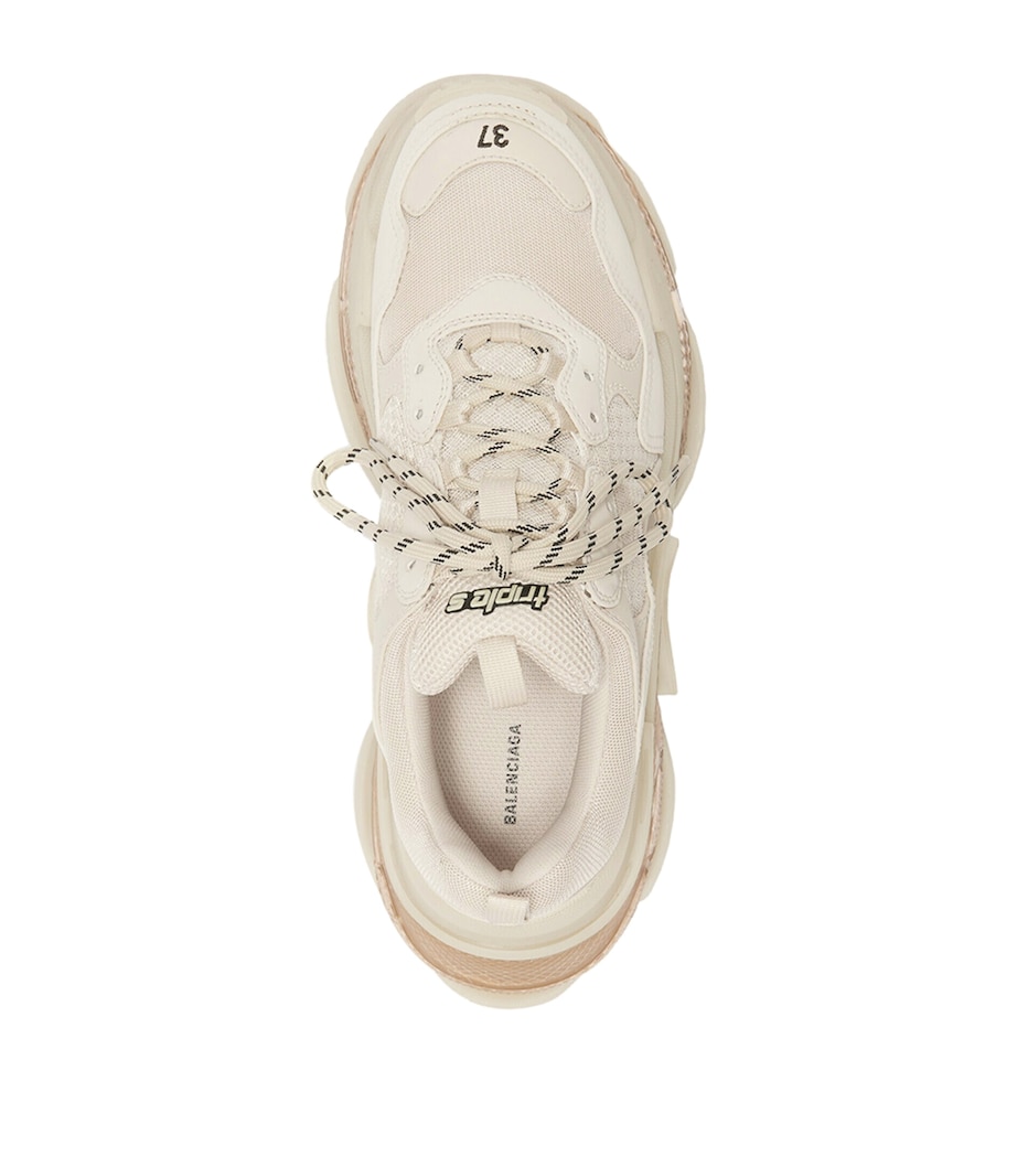 Triple S Clear Sole Sneakers 9710 Image 5