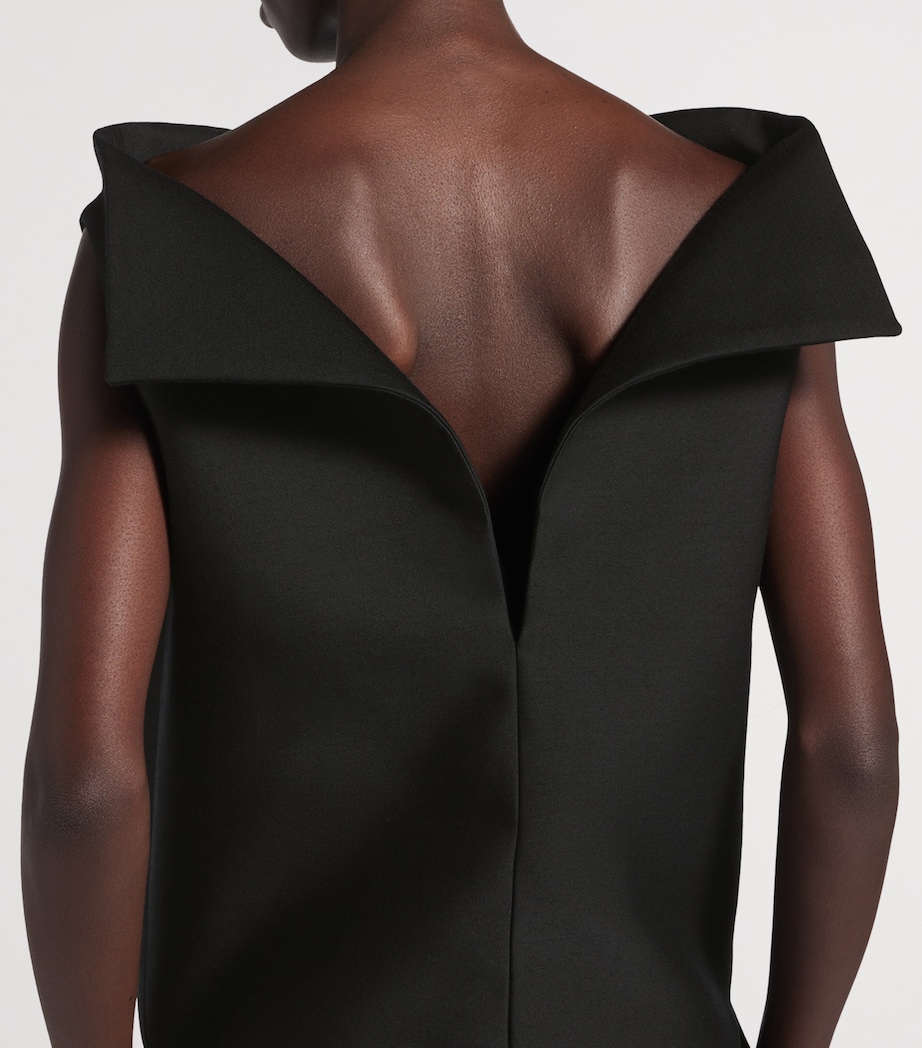 Balenciaga Womens Vareuse Mini Dress Image 6