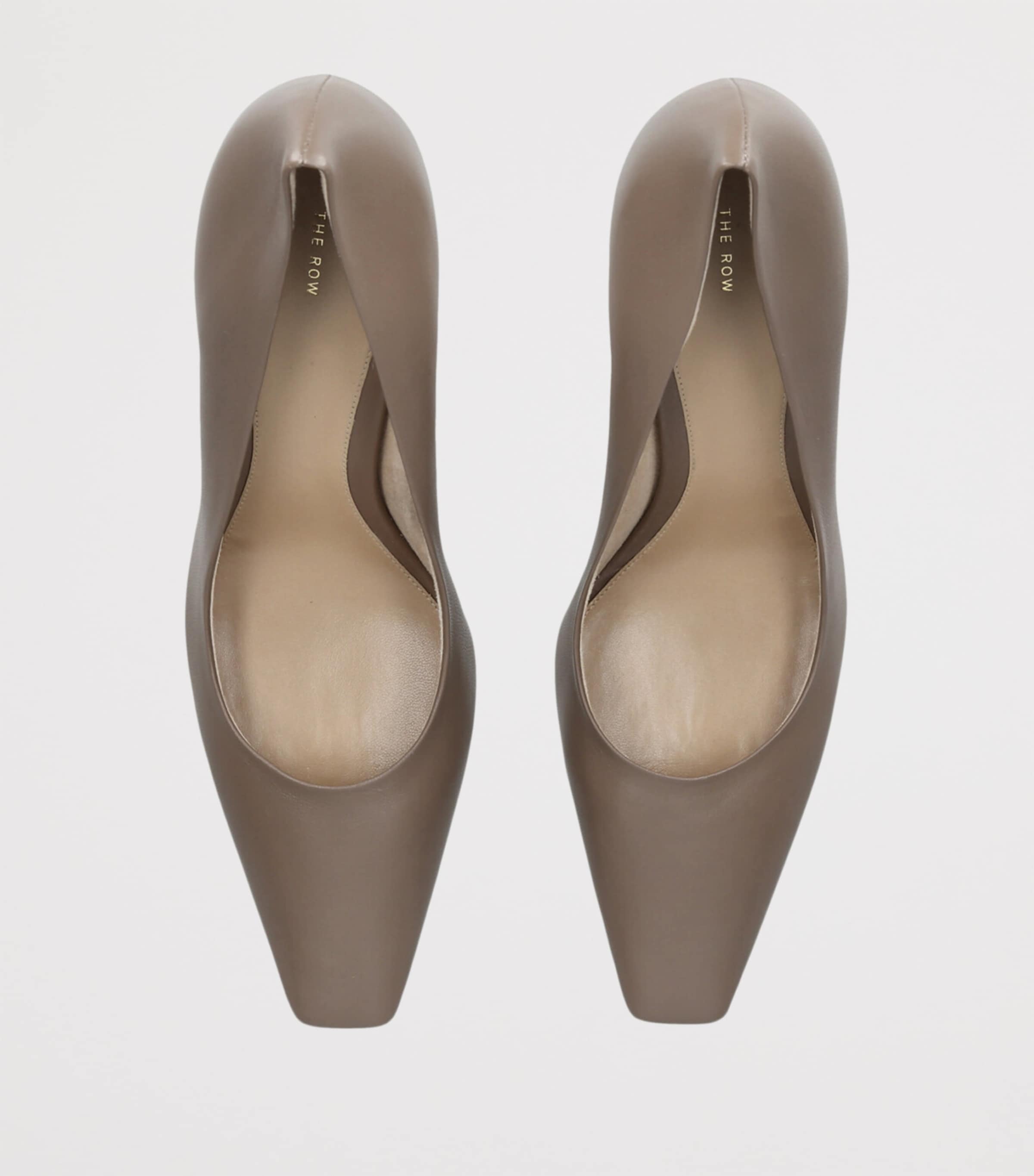 Carla Leather Pumps 80 BEIGE Image 4