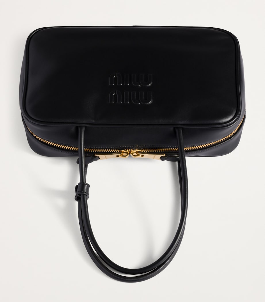 Leather Beau Top-Handle Bag F0002 Image 2