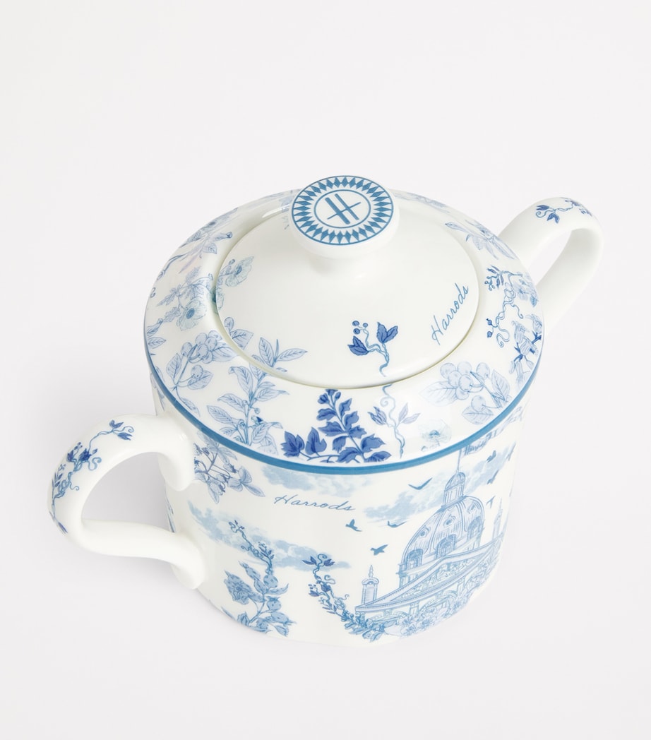 Bone China Sugar Bowl (15cm) BLUE Image 4