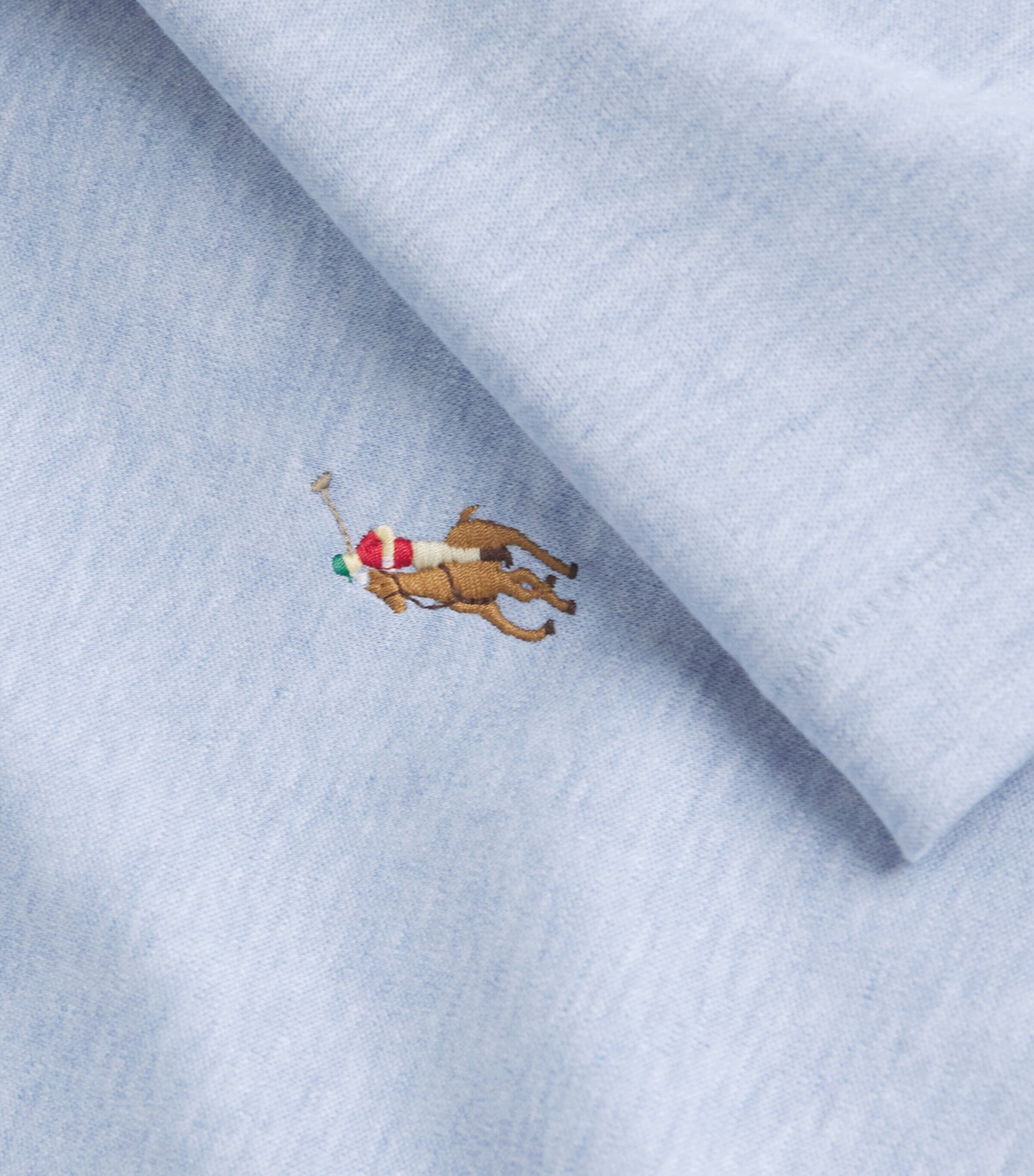 Pima Cotton Logo T-Shirt ISLE HEATHER Image 5