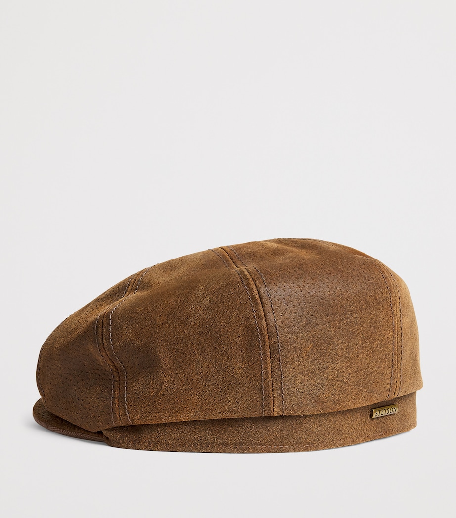 Pigskin Hatteras Flap Cap 6 - BROWN Image 3