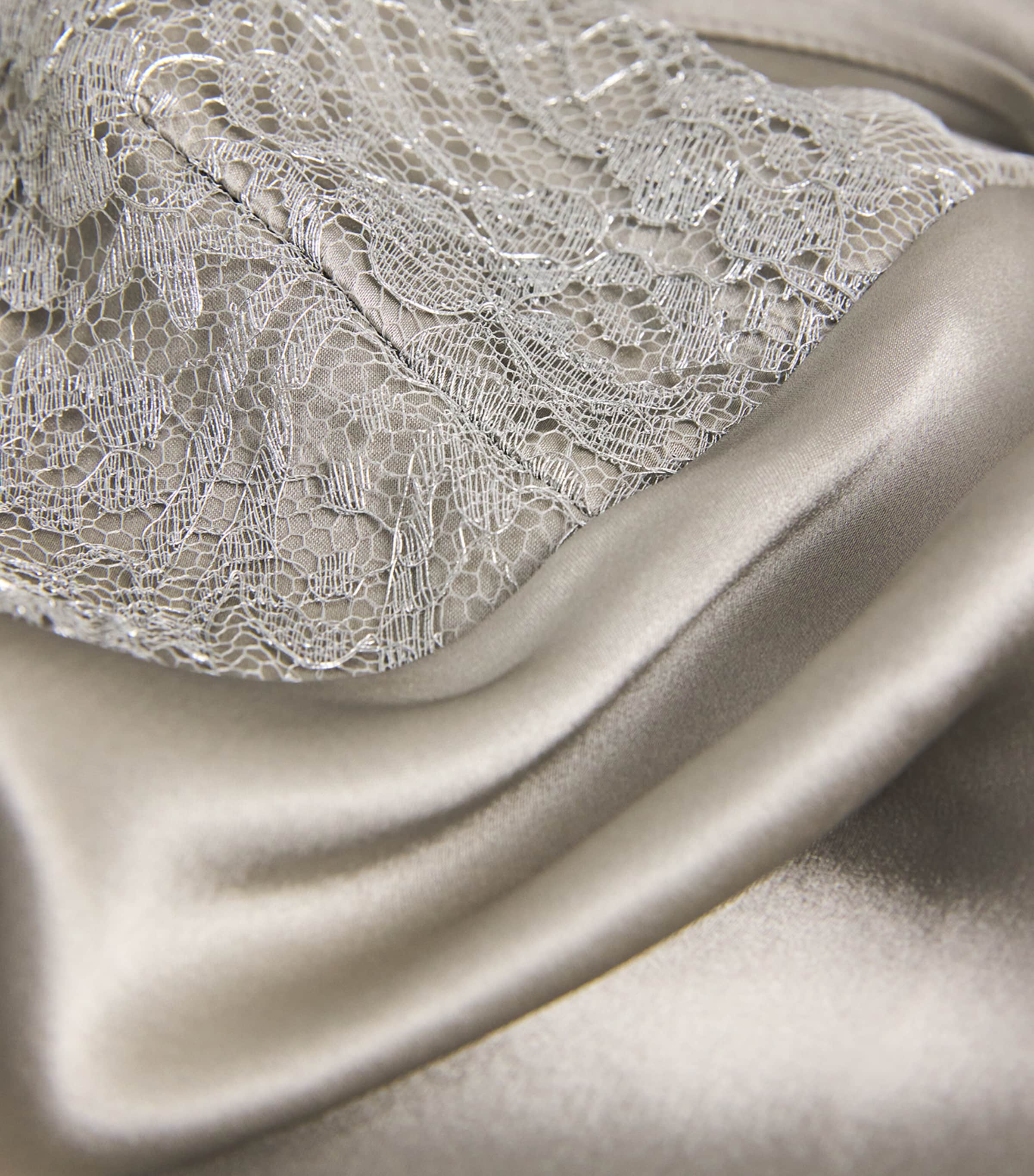 Silk Written In The Stars Nightdress SIREN SILVER Image 5