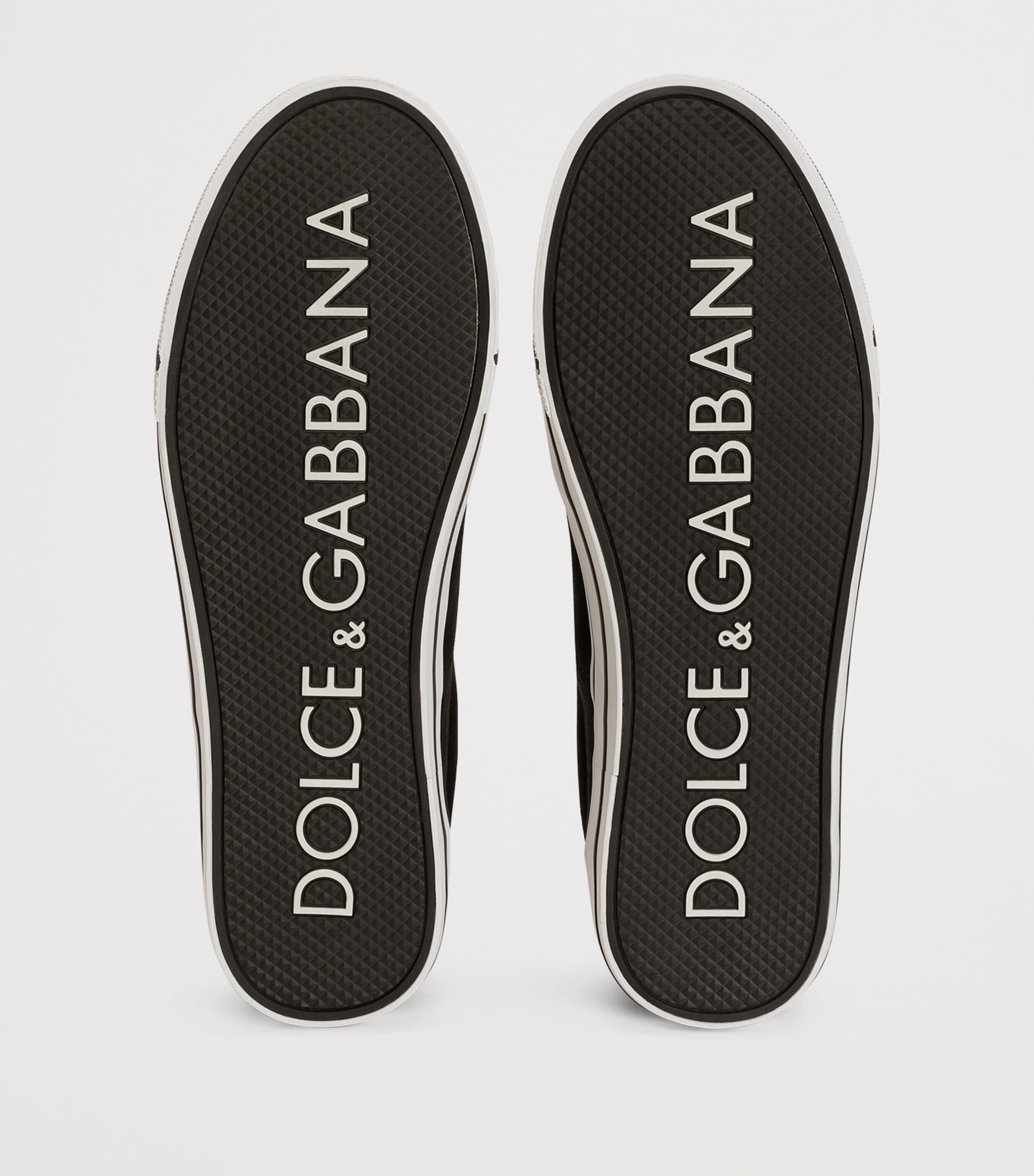 Dolce&Gabbana Suede Sailing Sneakers Black/black Image 5