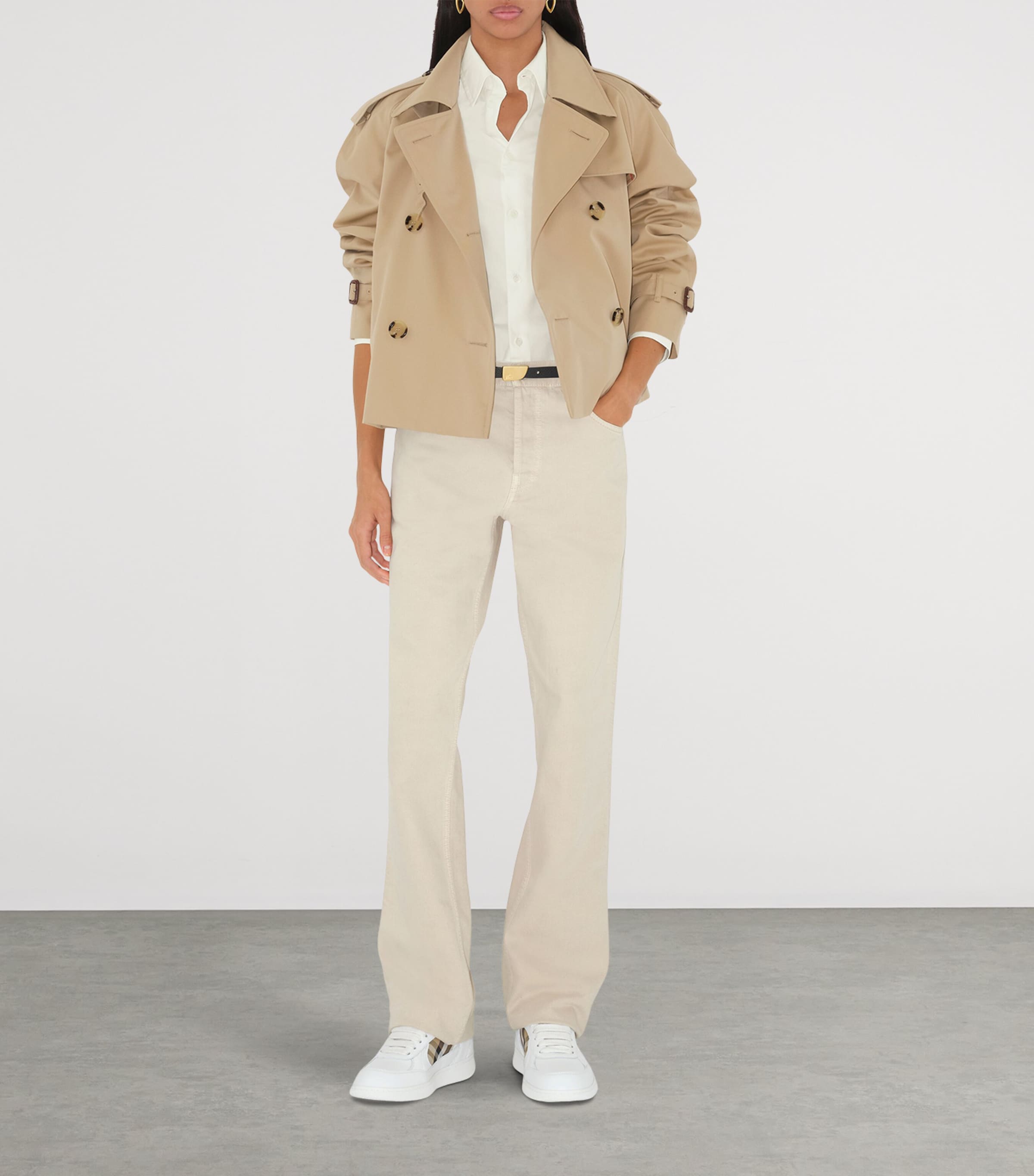 Check Terrace Sneakers WHITE/SAND IP CHK Image 2