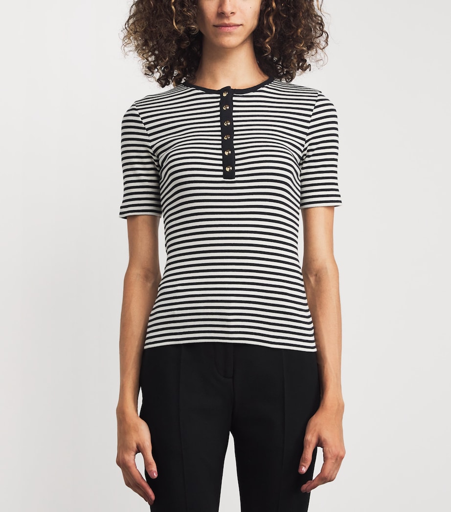 Stretch-Cotton Alessia T-Shirt MULTI Image 3