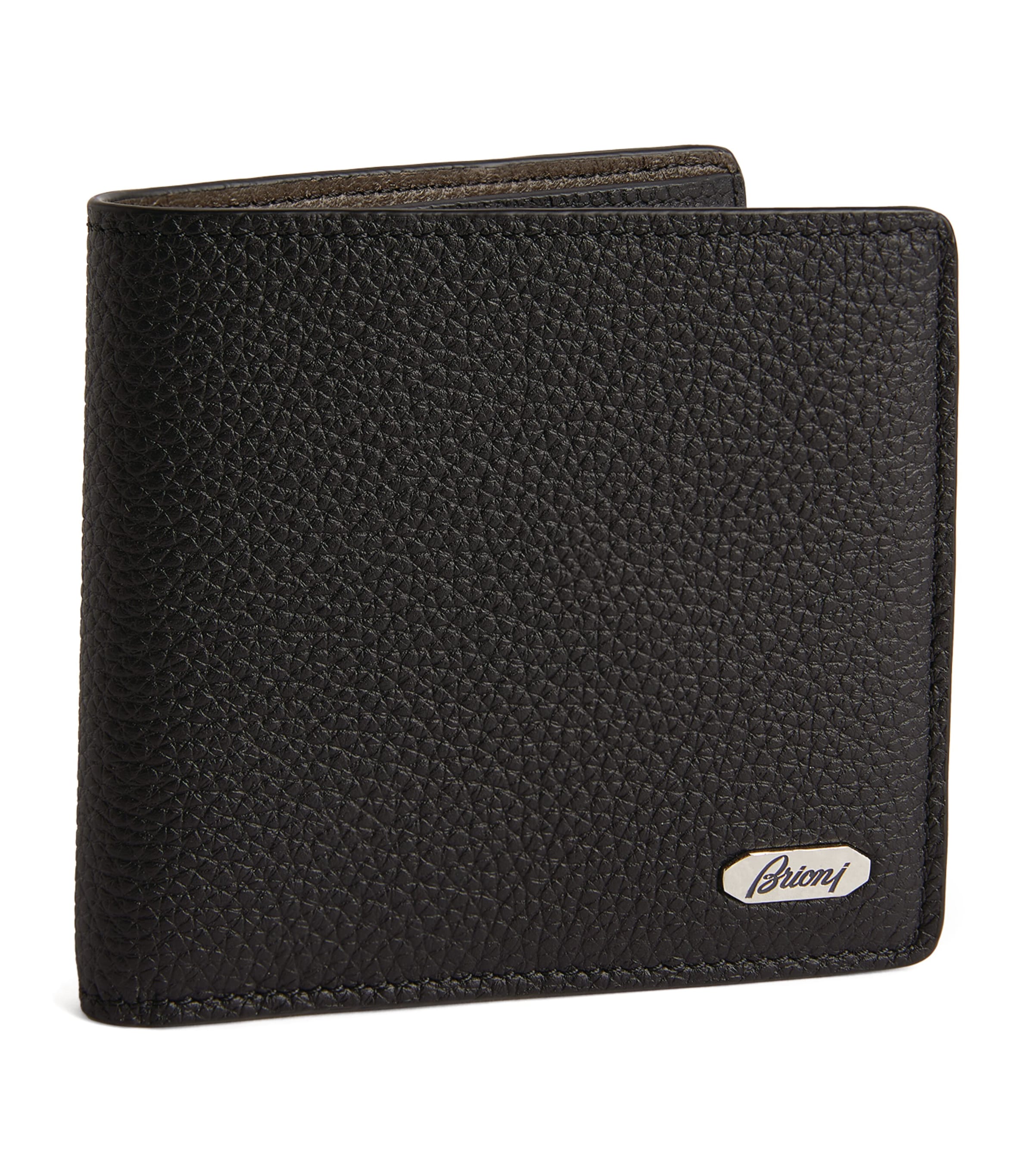Leather Logo Plaque Wallet 1028 Image 2