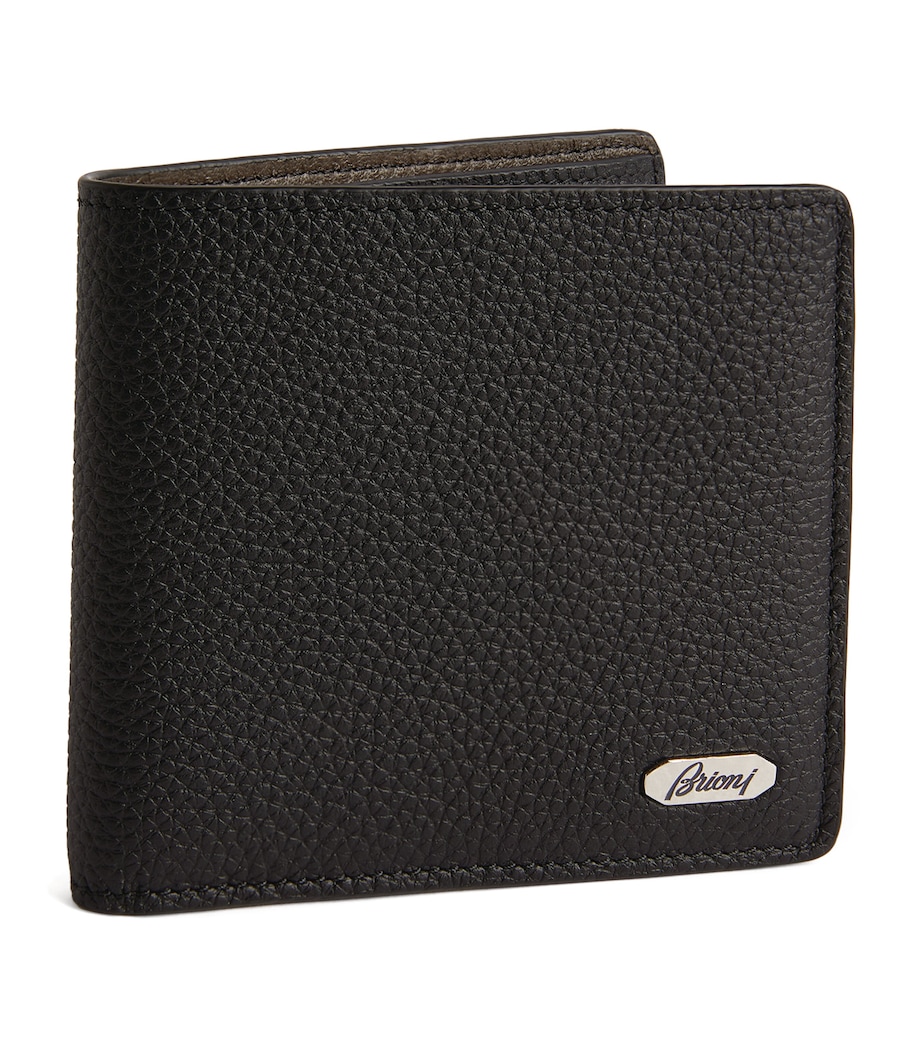 Leather Logo Plaque Wallet 1028 Image 2