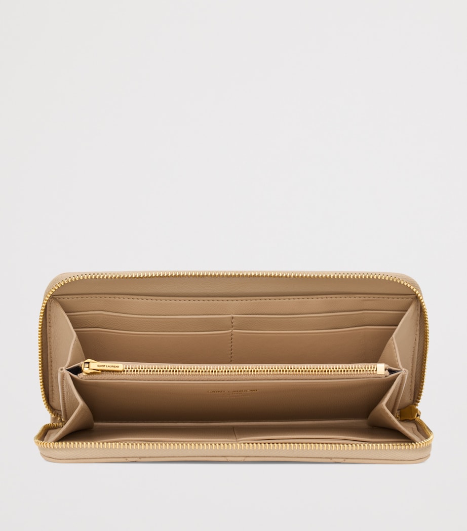 Matelassé Zip-Up Wallet 9295 Image 4