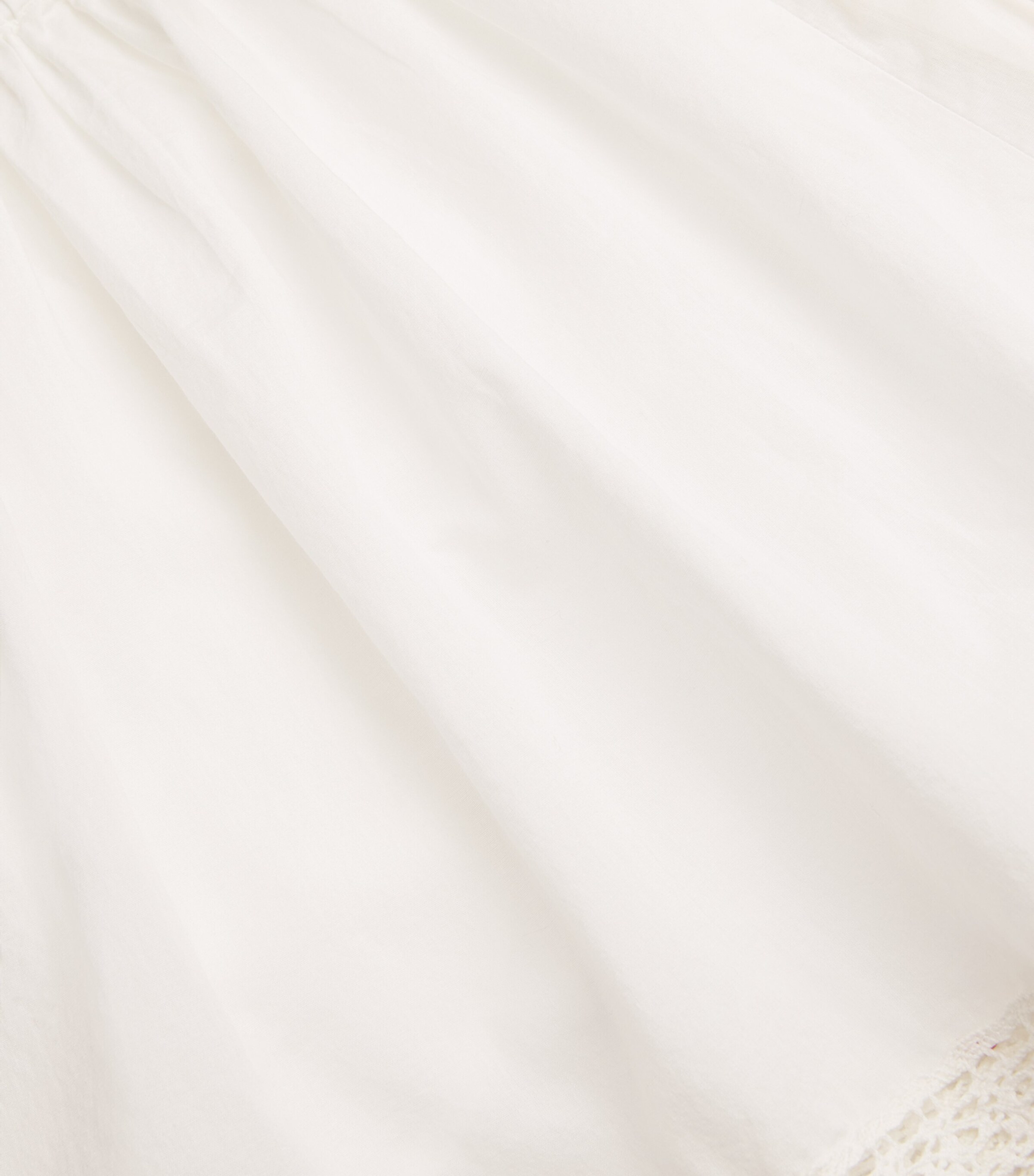 Ulla Johnson Womens Crochet-Trim Isla Shorts Cowrie Cwrie Image 5