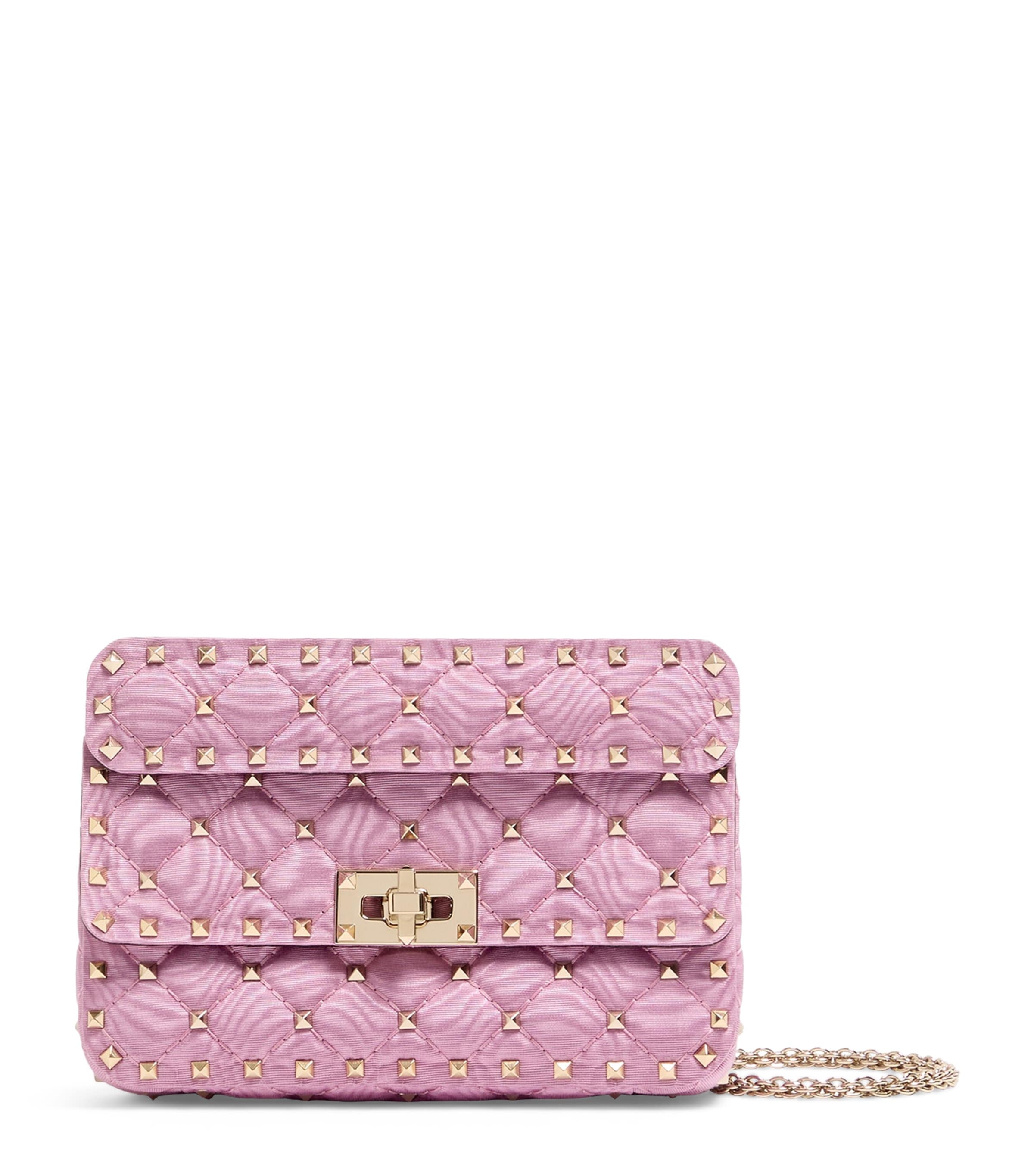 Valentino Garavani Small Rockstud Spike Shoulder Bag Qnv Image 1