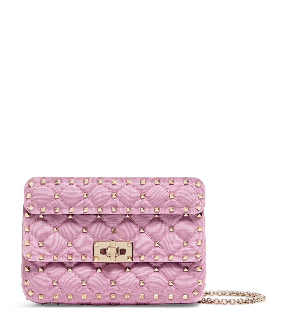 Valentino Garavani Small Rockstud Spike Shoulder Bag Qnv Image 1
