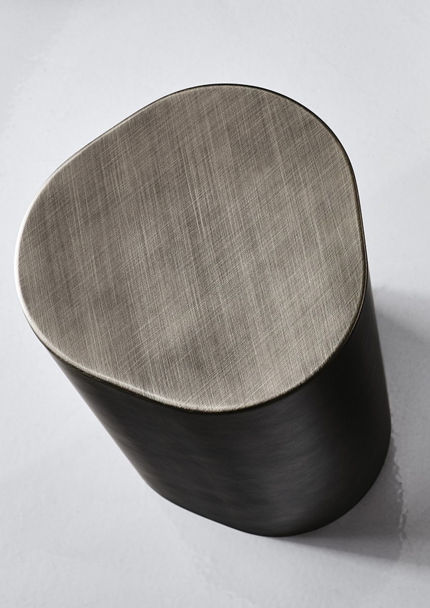 Steel Pancho Coffee Table BRUSHED STEEL Image 1